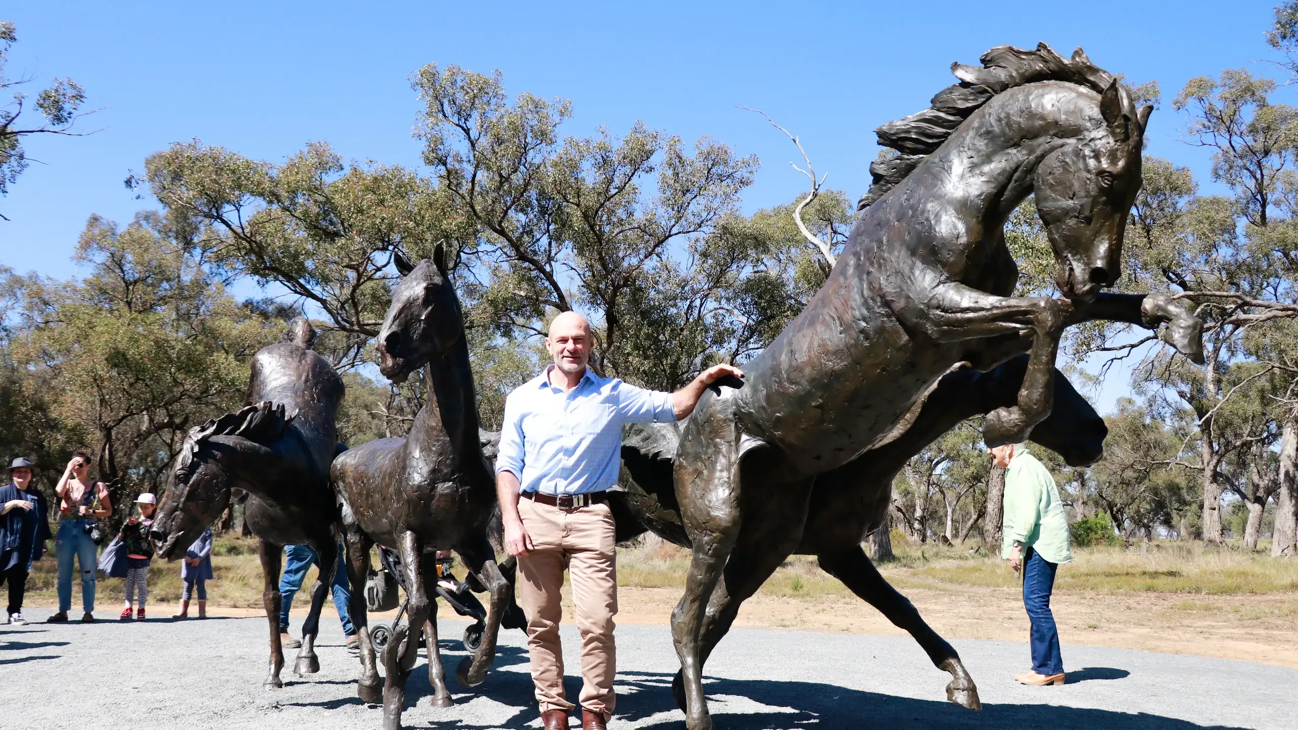 Sculpture trail visitation reveals big impact of big art