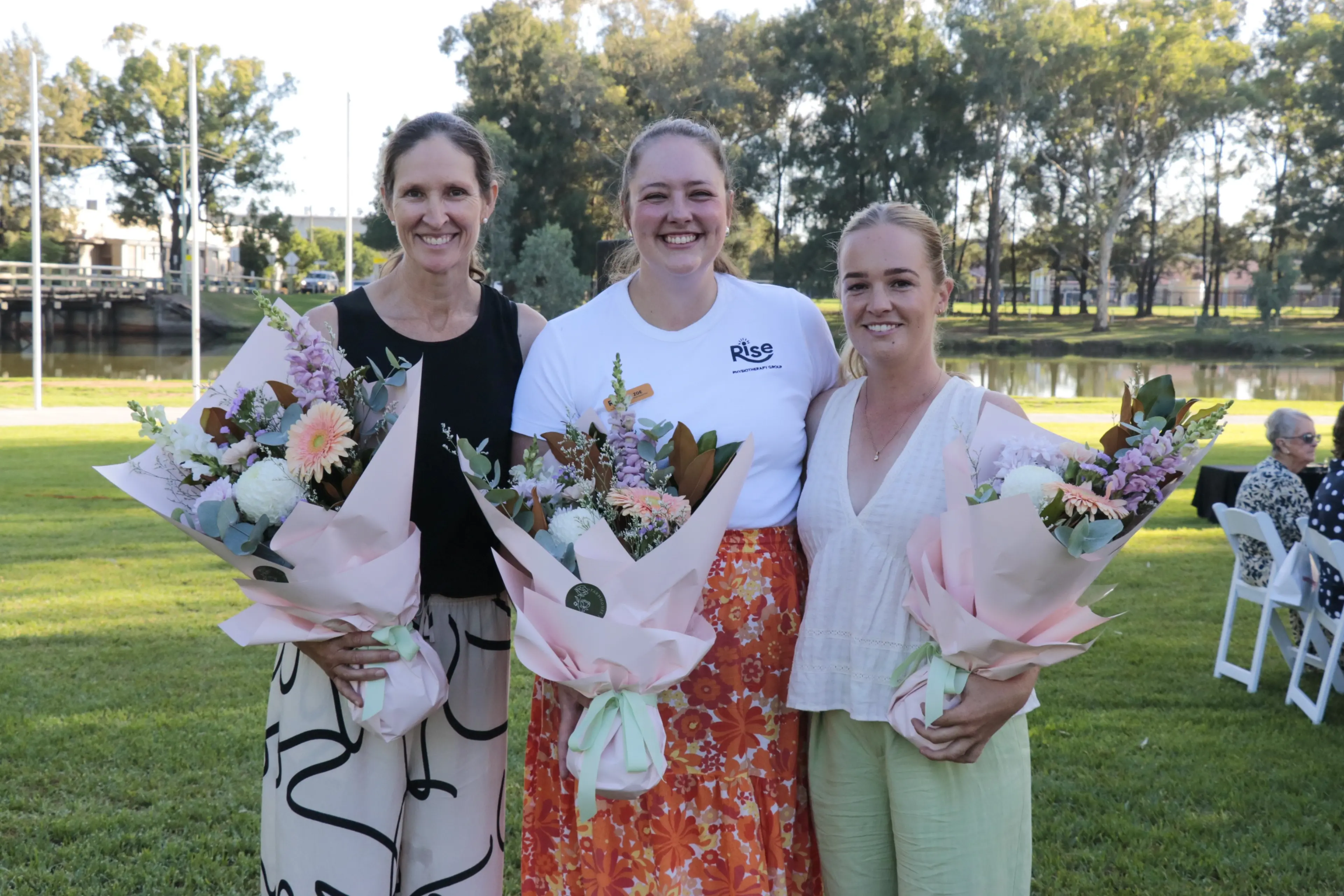 <p>Guest speakers Kylie Matthews, Zoe Tyack and Kate Nixon. </p>\\n