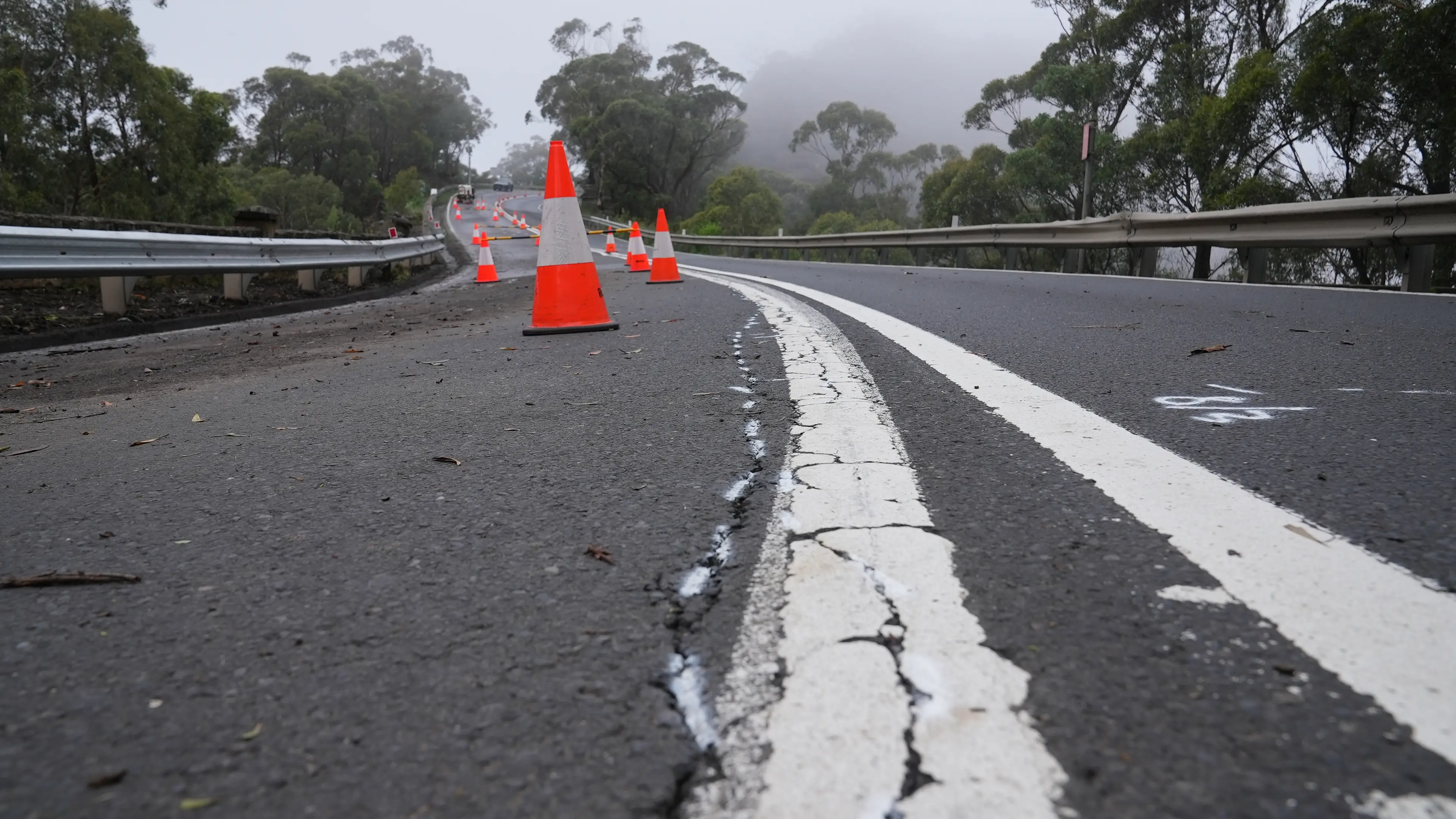 Work around the clock but 'no timeline' for reopening Great Western Highway