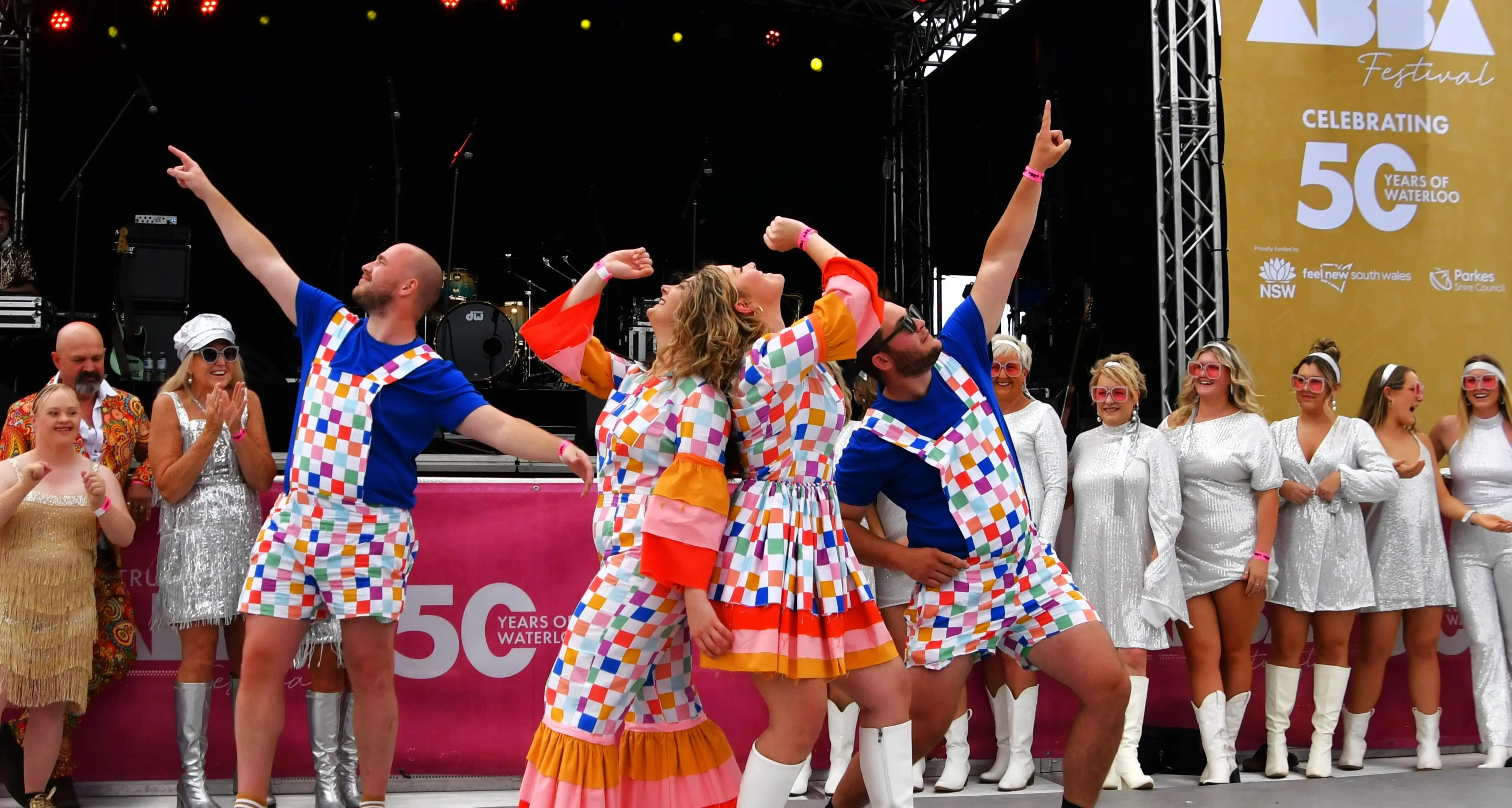 Tick for $20,000 to go towards ABBA Festival