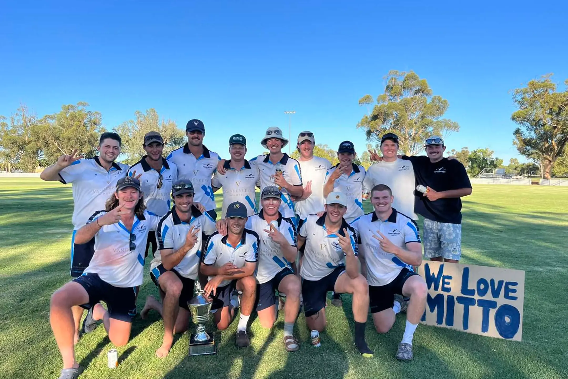 <p>The Battapi celebrate their second A Grade win in two seasons. </p>\\n