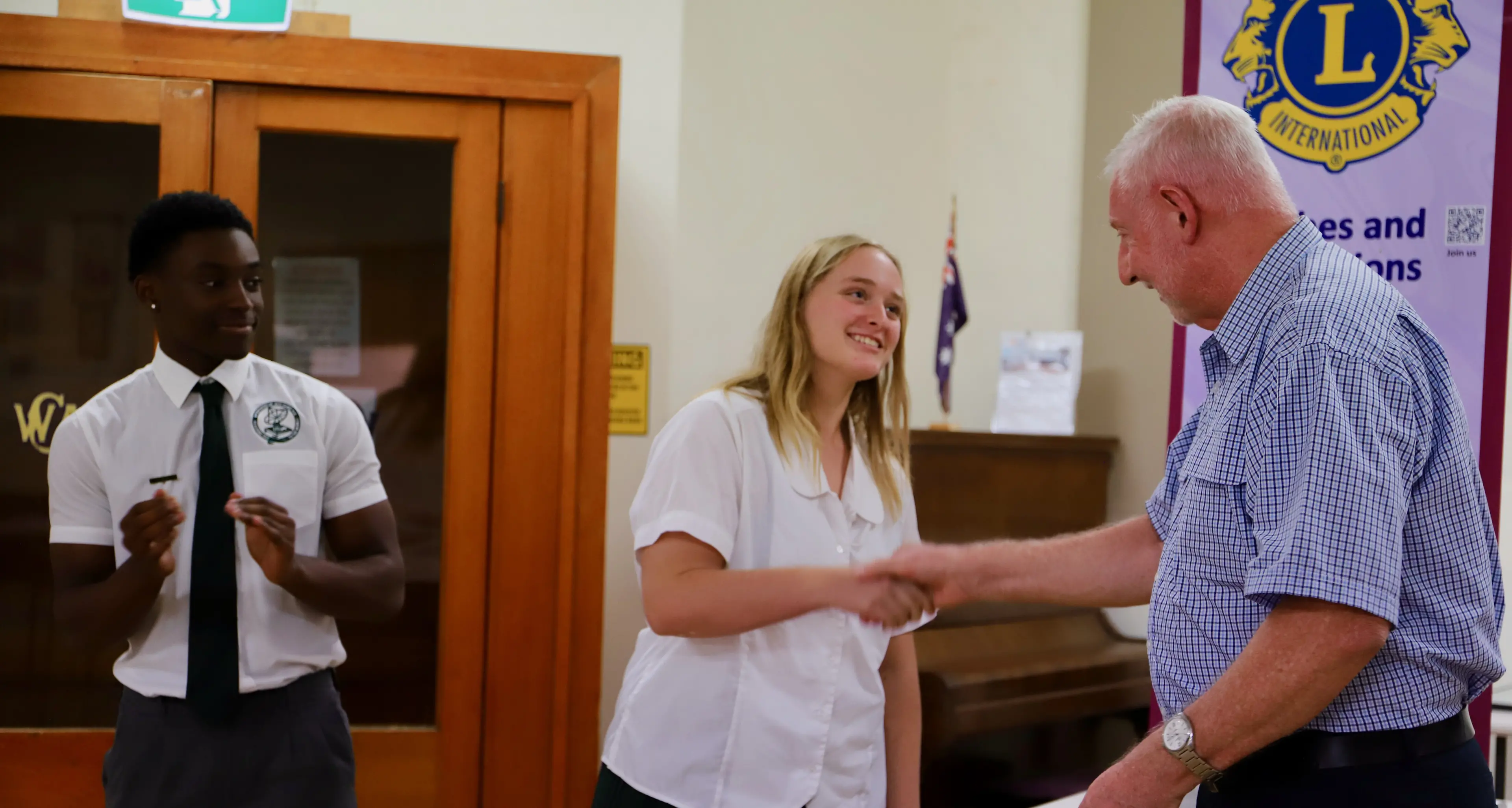 Inspirational young people address Lions Youth of Year Quest