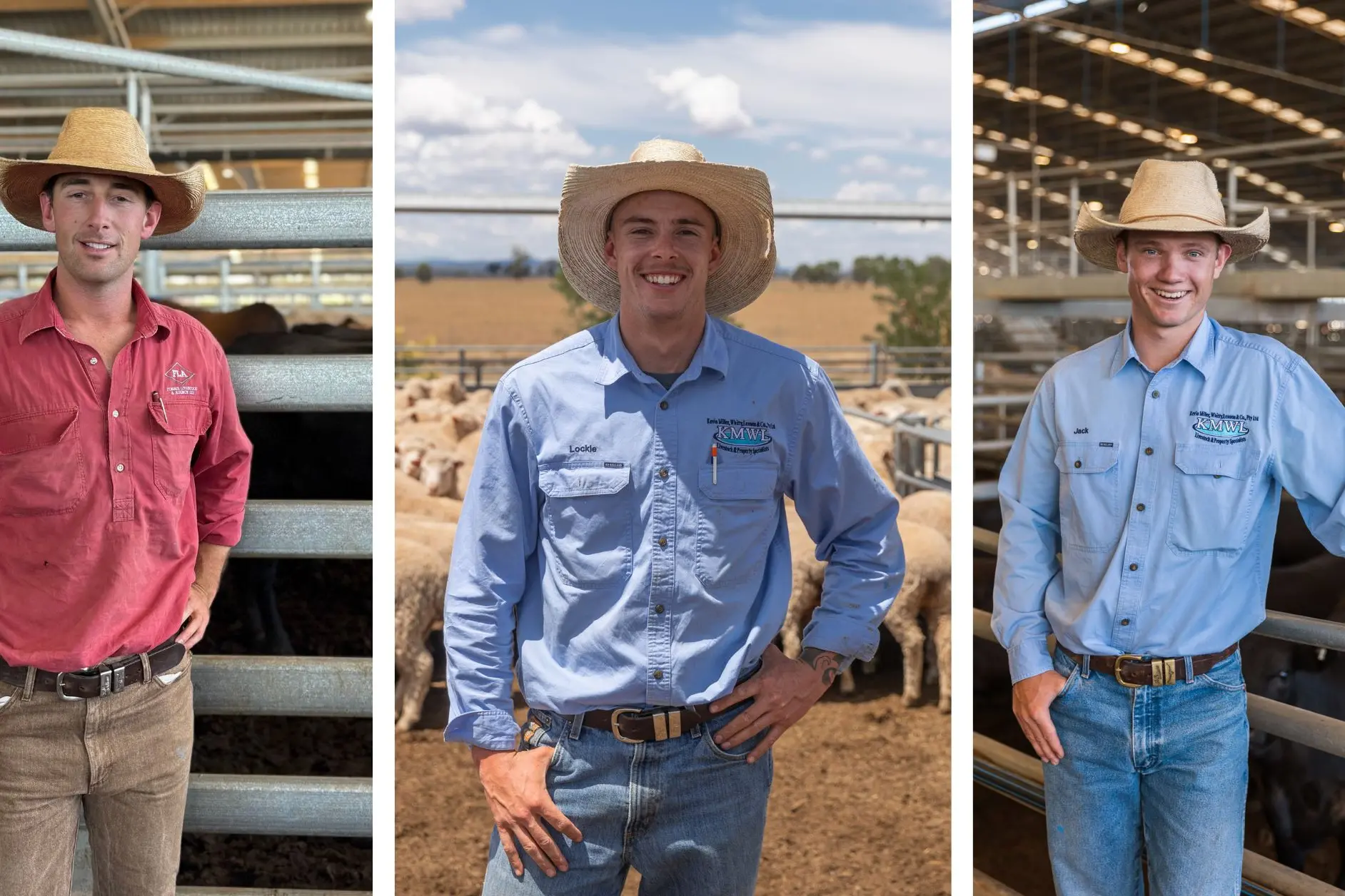 <p>Sam Mackay, Forbes Livestock Agency, Lochie Miller and Jake Whitty from Kevin Miller, Whitty, Lennon and Co. </p>\\n