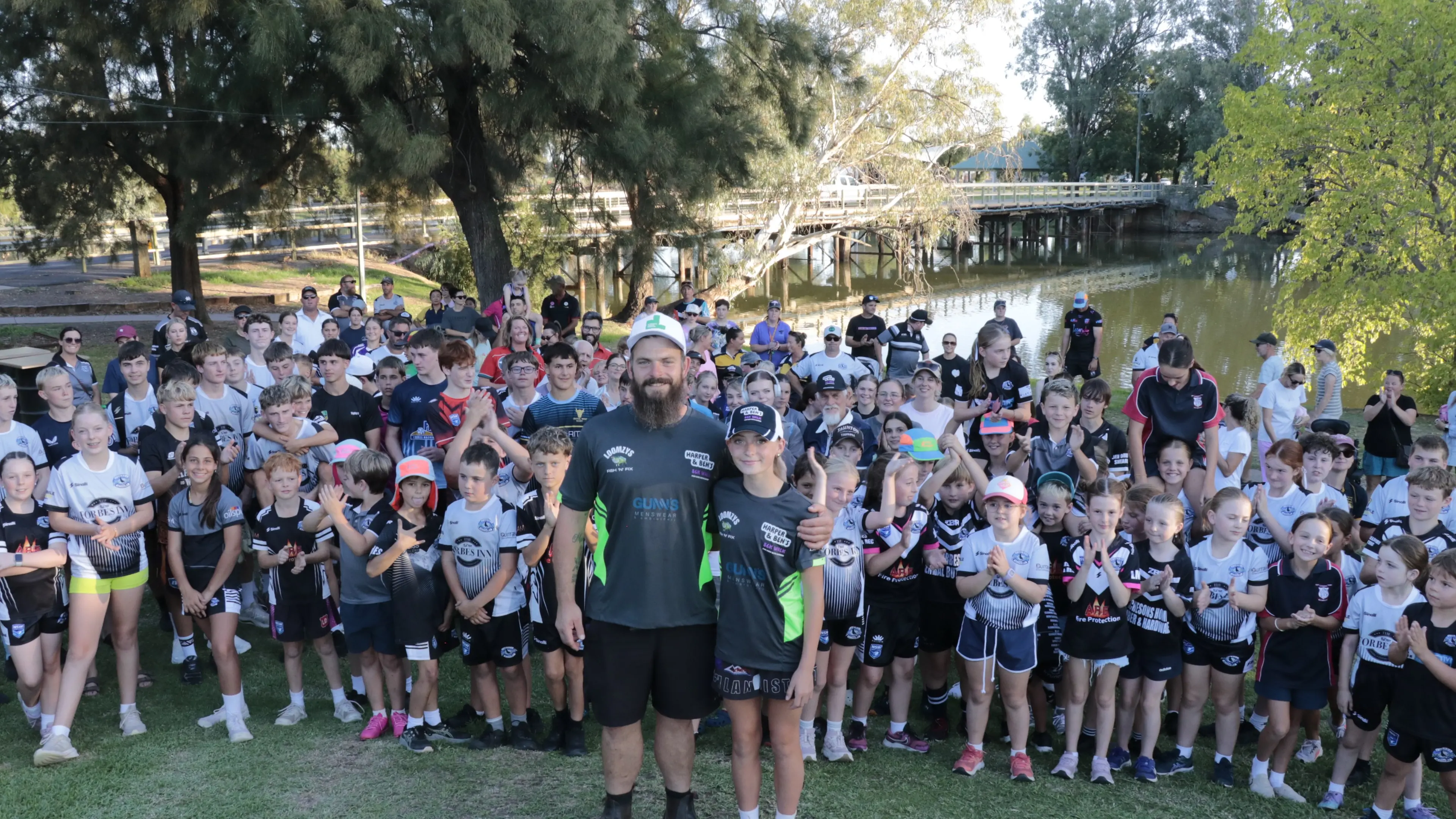 Dad and daughter walk 801km in 31 days to raise funds