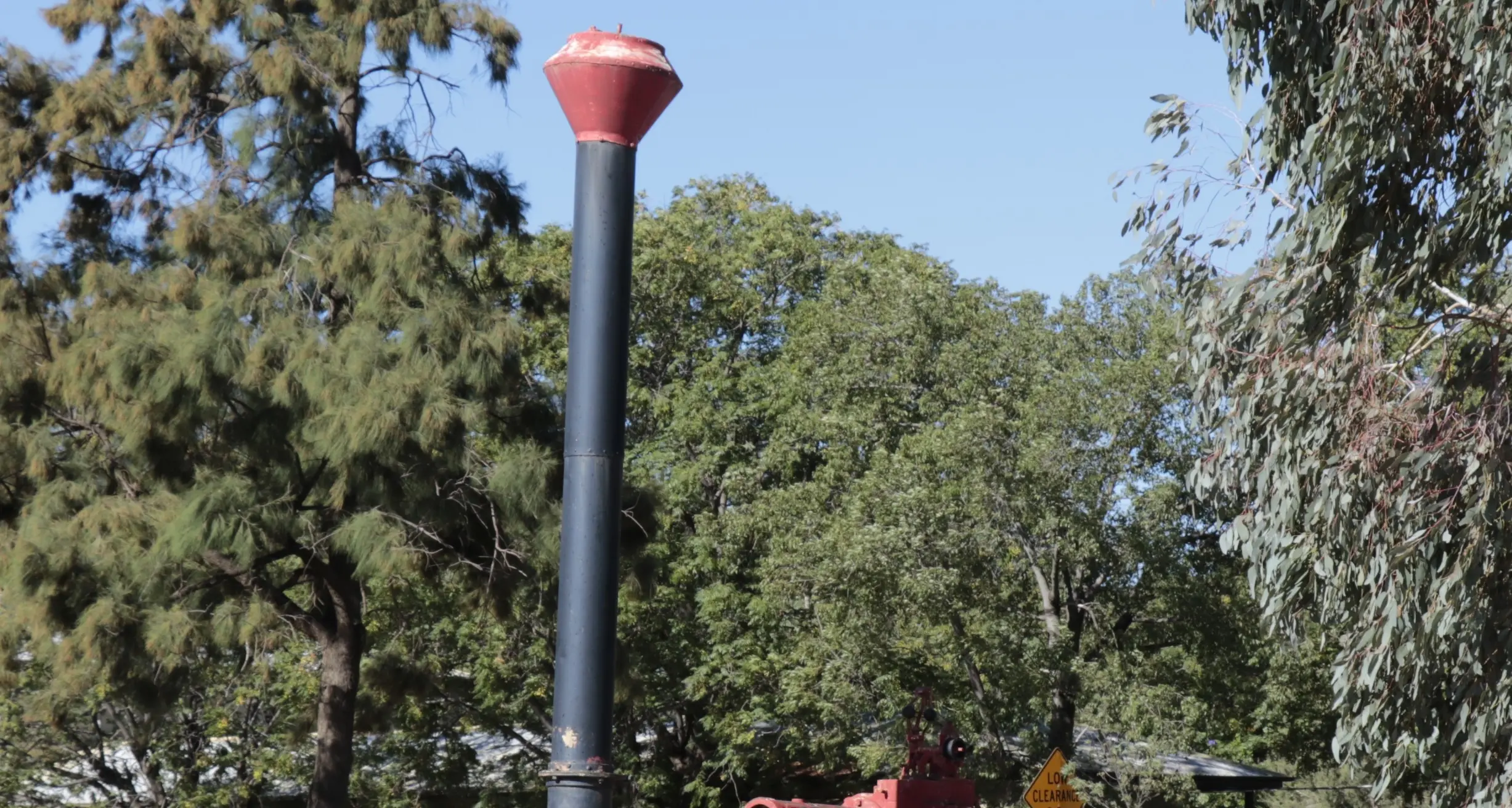 Better spot for Lions Park's historic steam engine