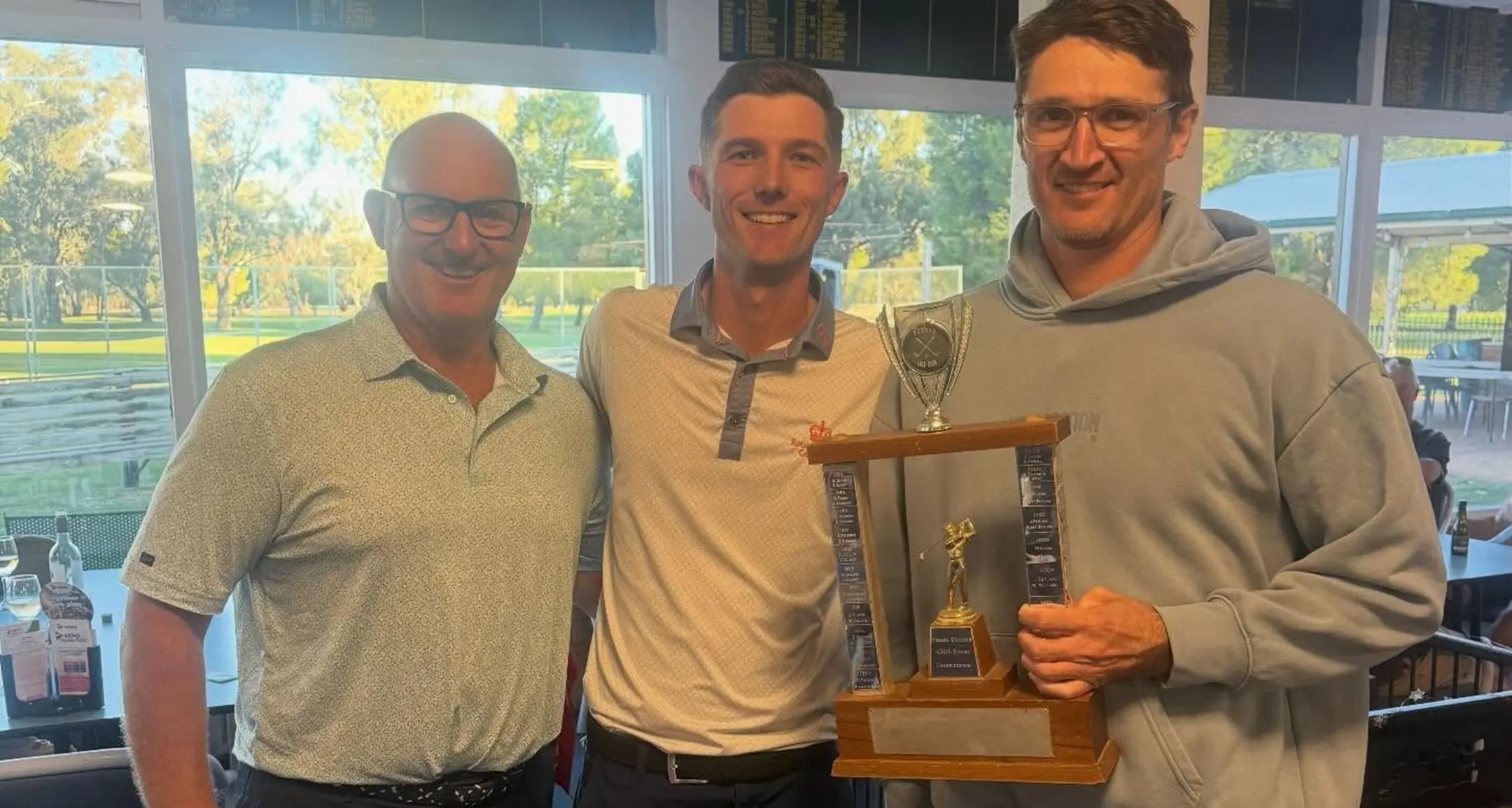 Golfers' good scoring well tested