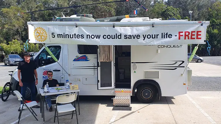 Men, take 10 minutes for health check
