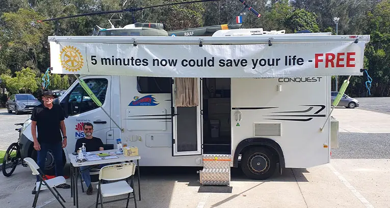 Men, take 10 minutes for health check