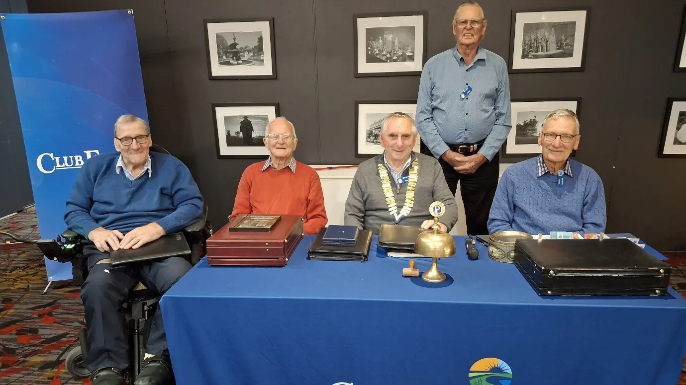 Probus AGM: Mal Smith awarded Woodburn trophy