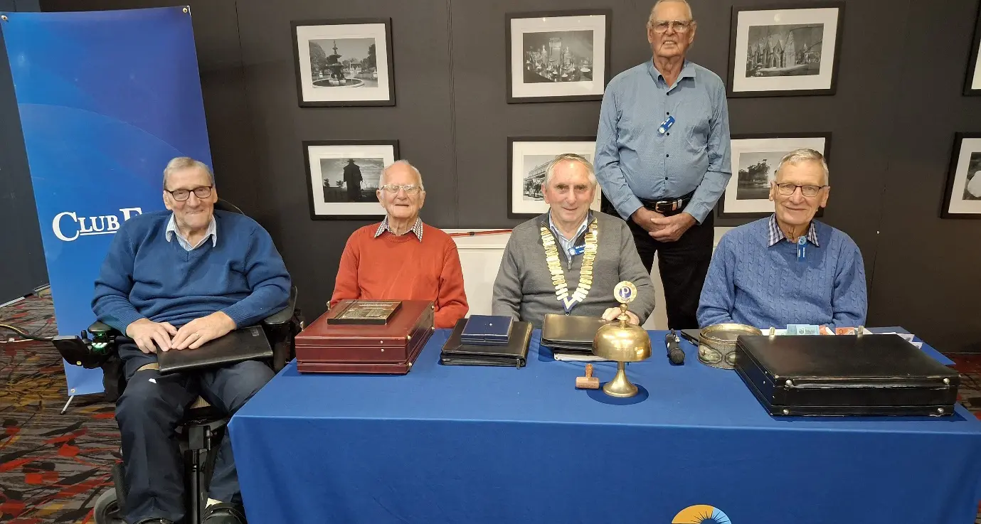 Probus AGM: Mal Smith awarded Woodburn trophy