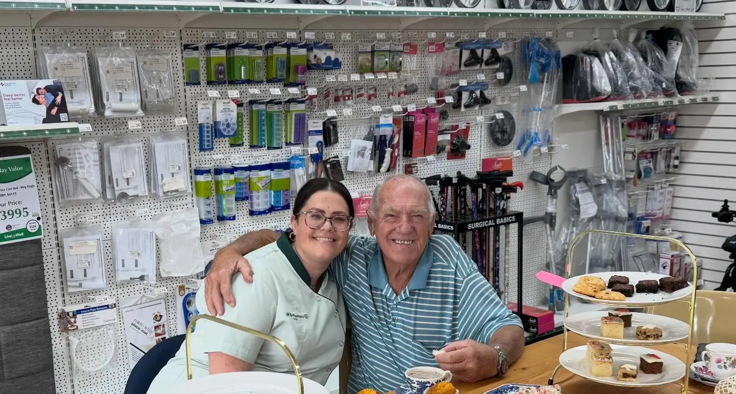Come for a cuppa: Pharmacy creates community space