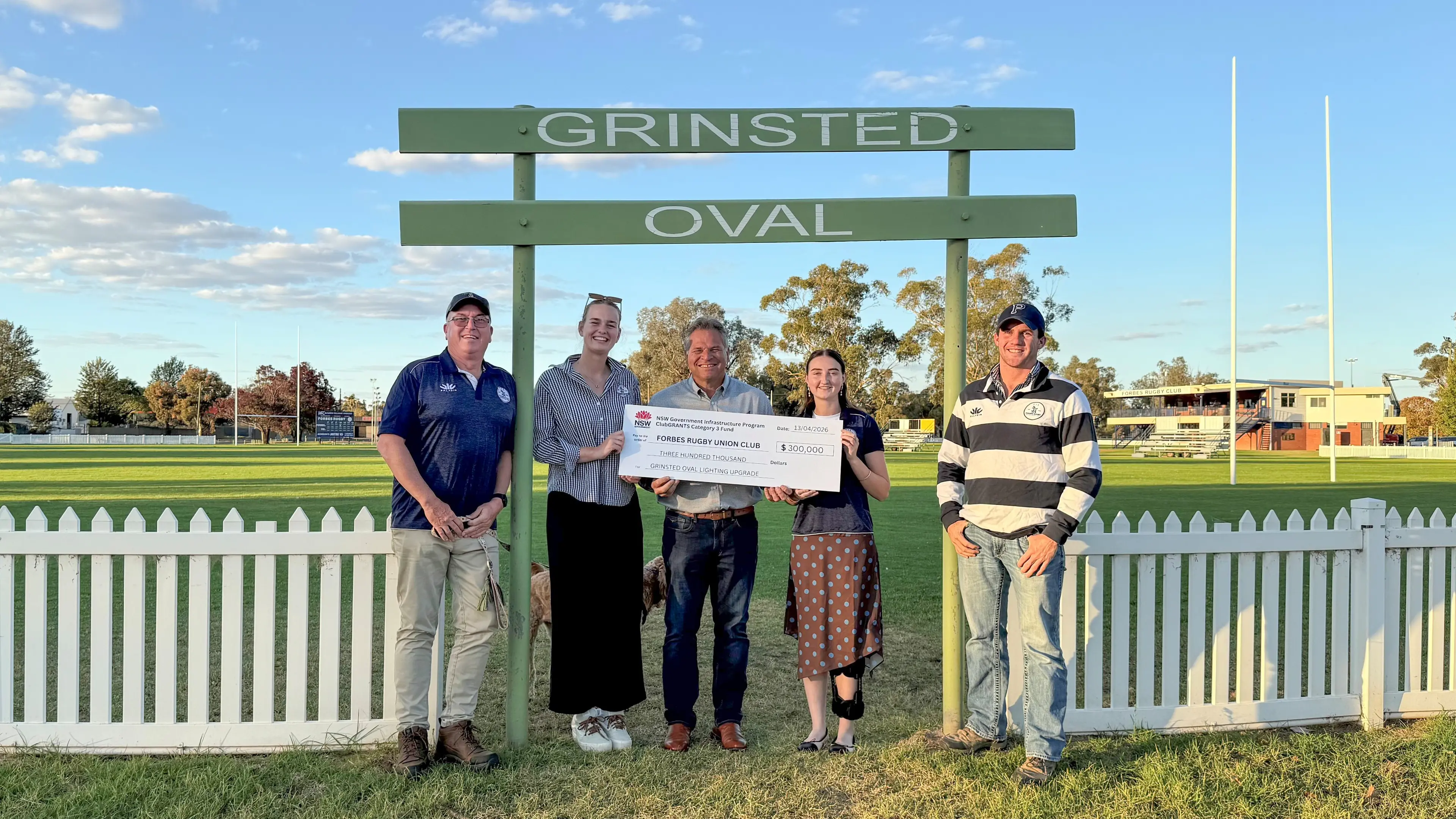 Funding a game-changer for Grinsted and all who use it