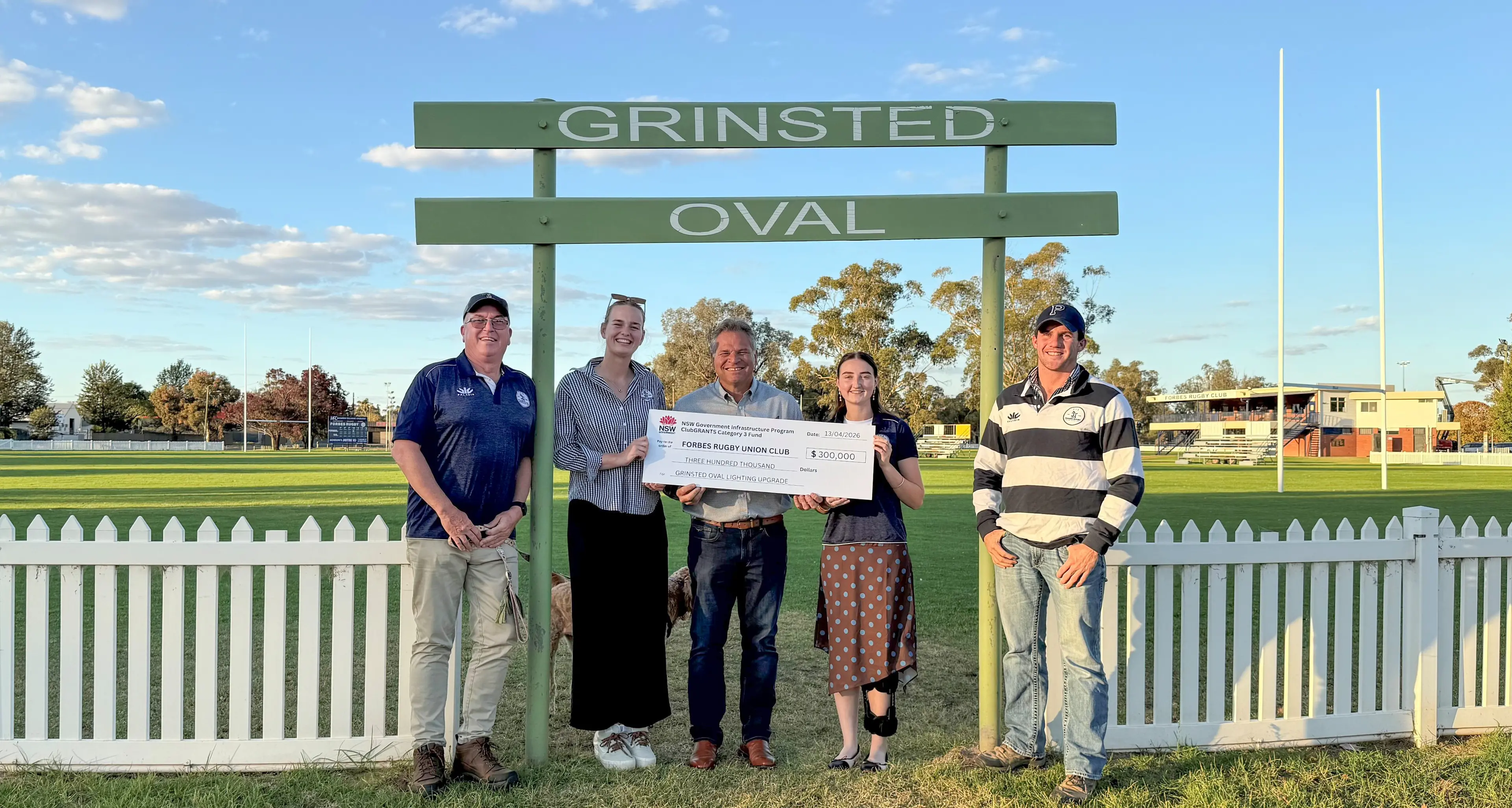 Funding a game-changer for Grinsted and all who use it