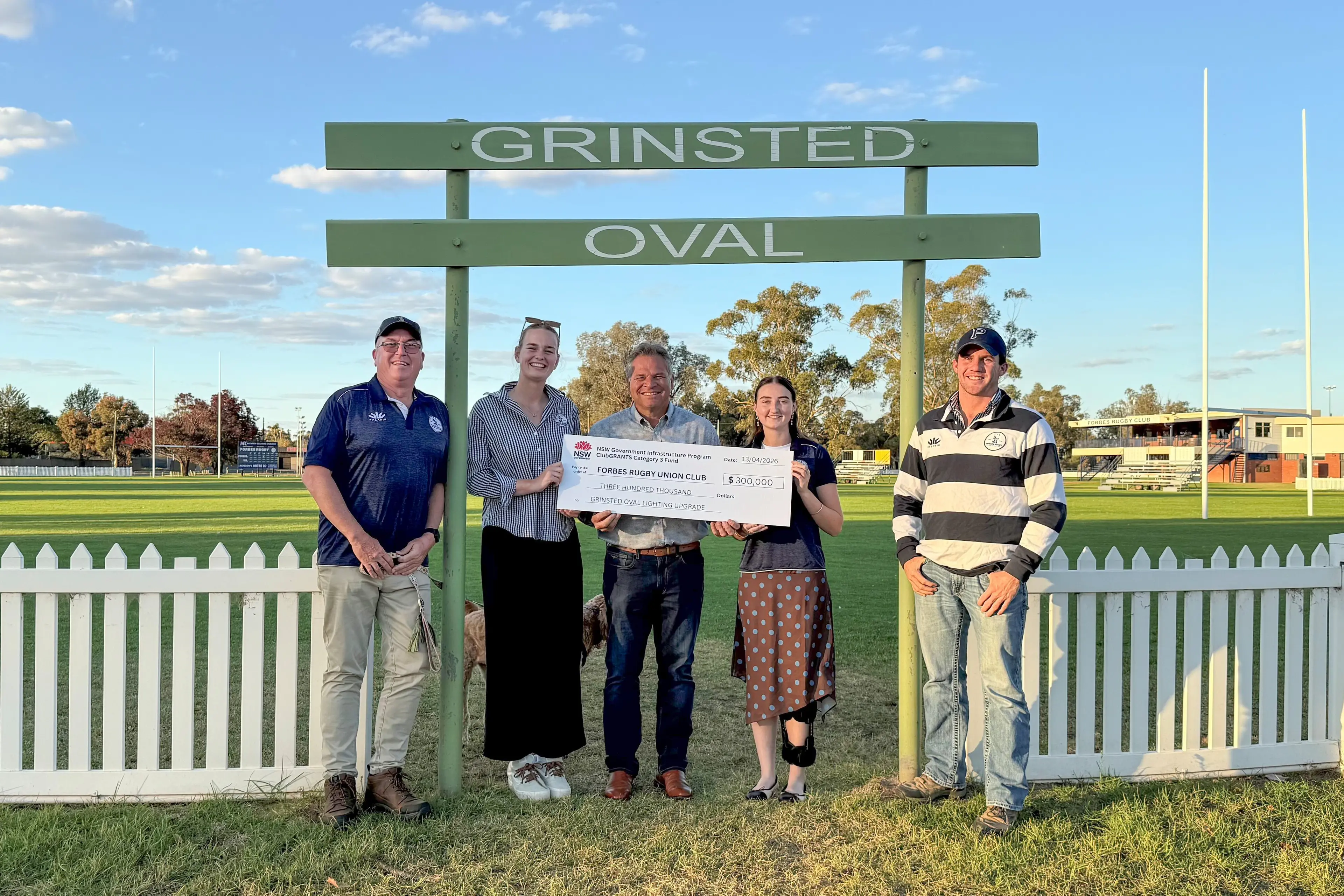 Funding a game-changer for Grinsted and all who use it