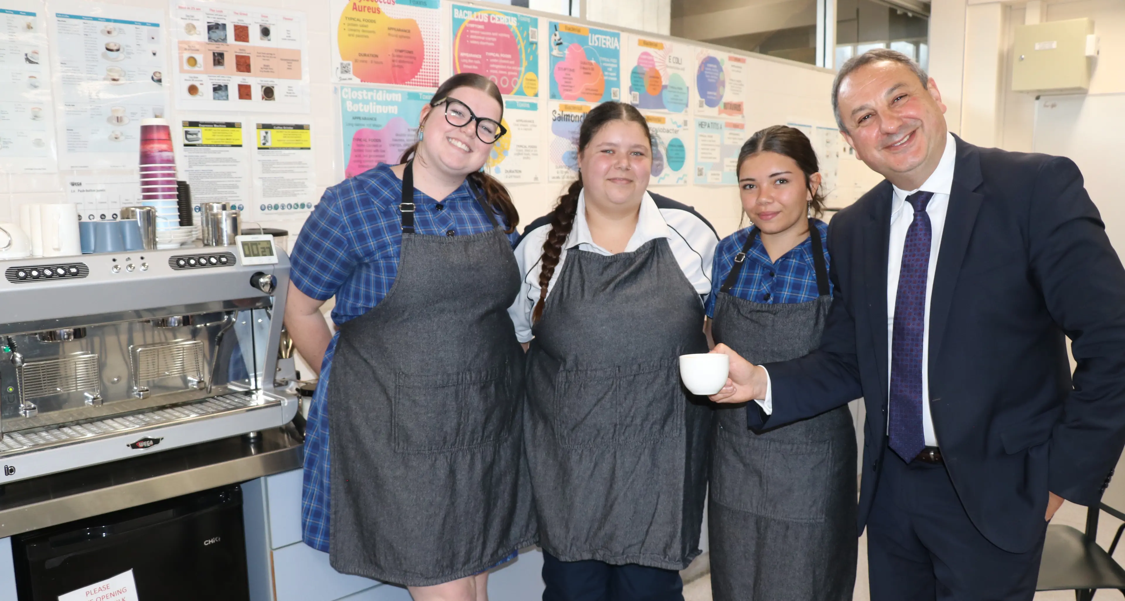 Forbes High takes centre stage in education executive tour