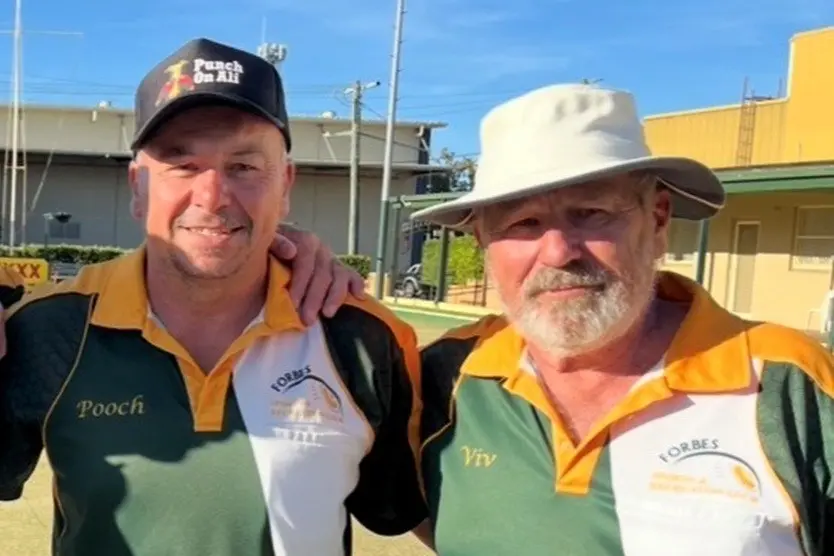<p>Robert \\u2018Pooch\\u2019 Dukes and Viv Russell represented Forbes Bushrangers at the Champion of Champion Tournament in Sydney.</p>\\n