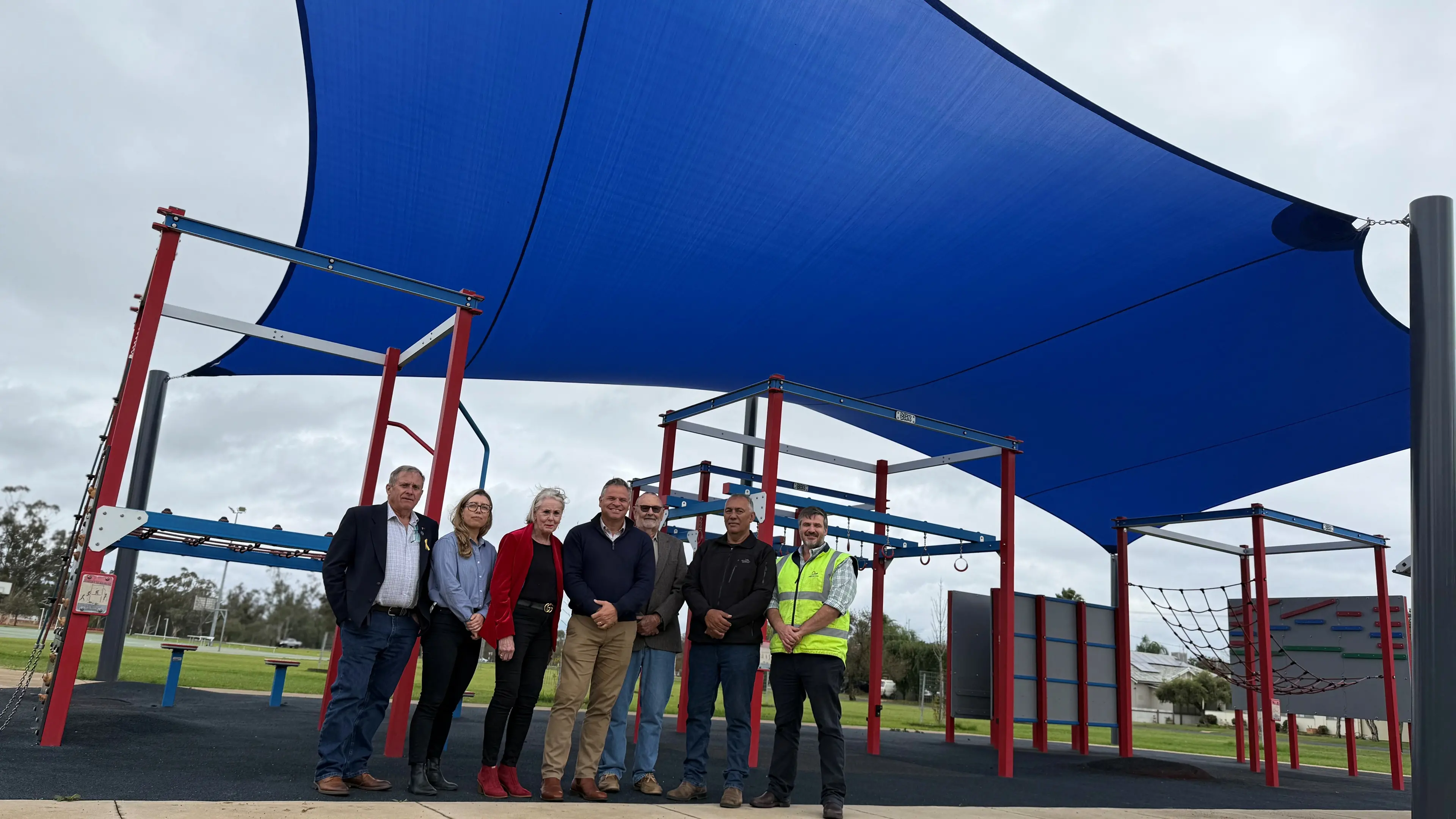 Shade sails for local playgrounds