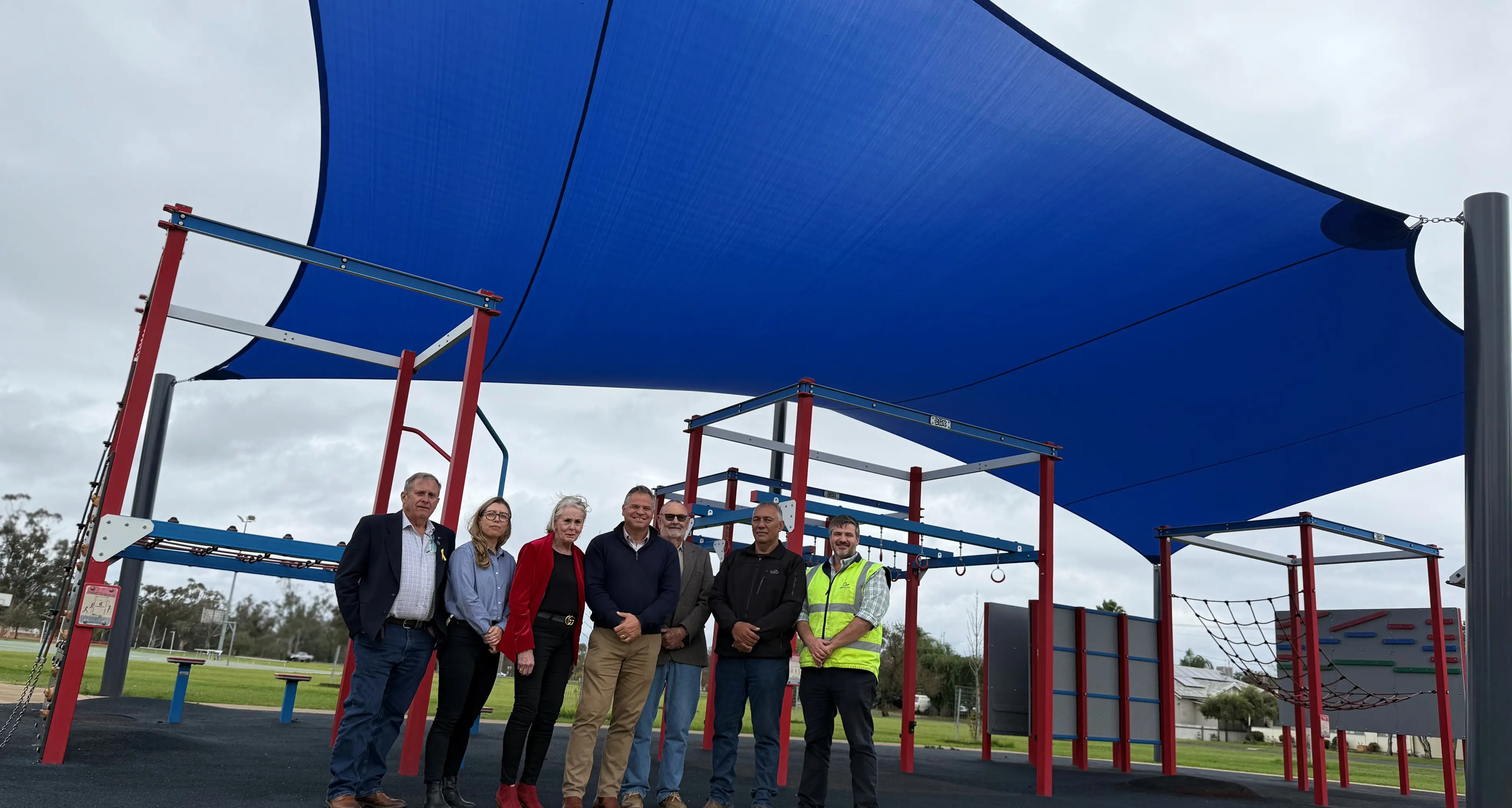 Shade sails for local playgrounds