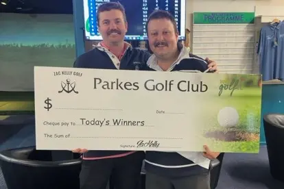 <p>A Grade winner Blake Parker with Zac Kelly Club Professional.</p>\\n