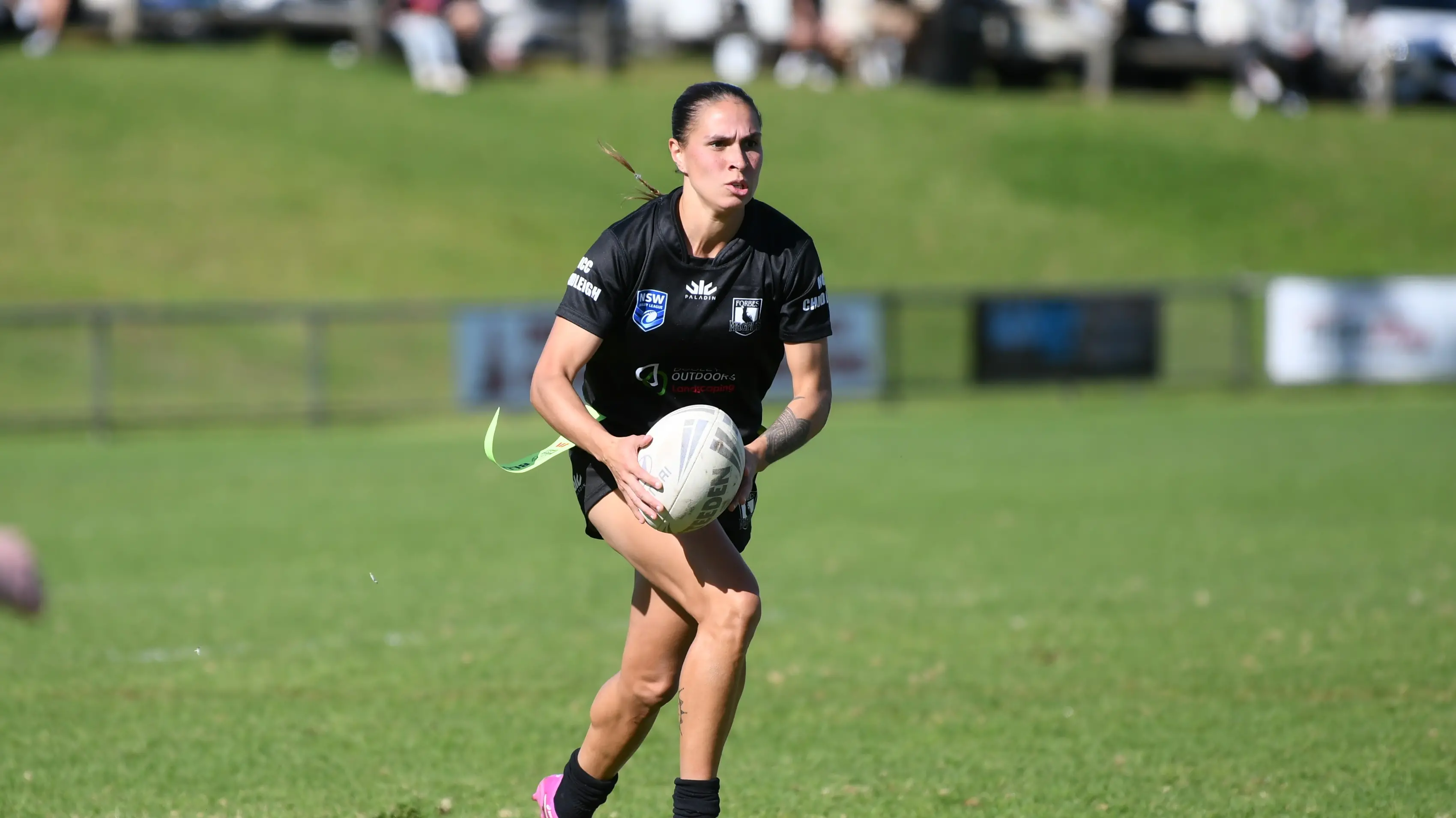 Naden scores a double in league tag win