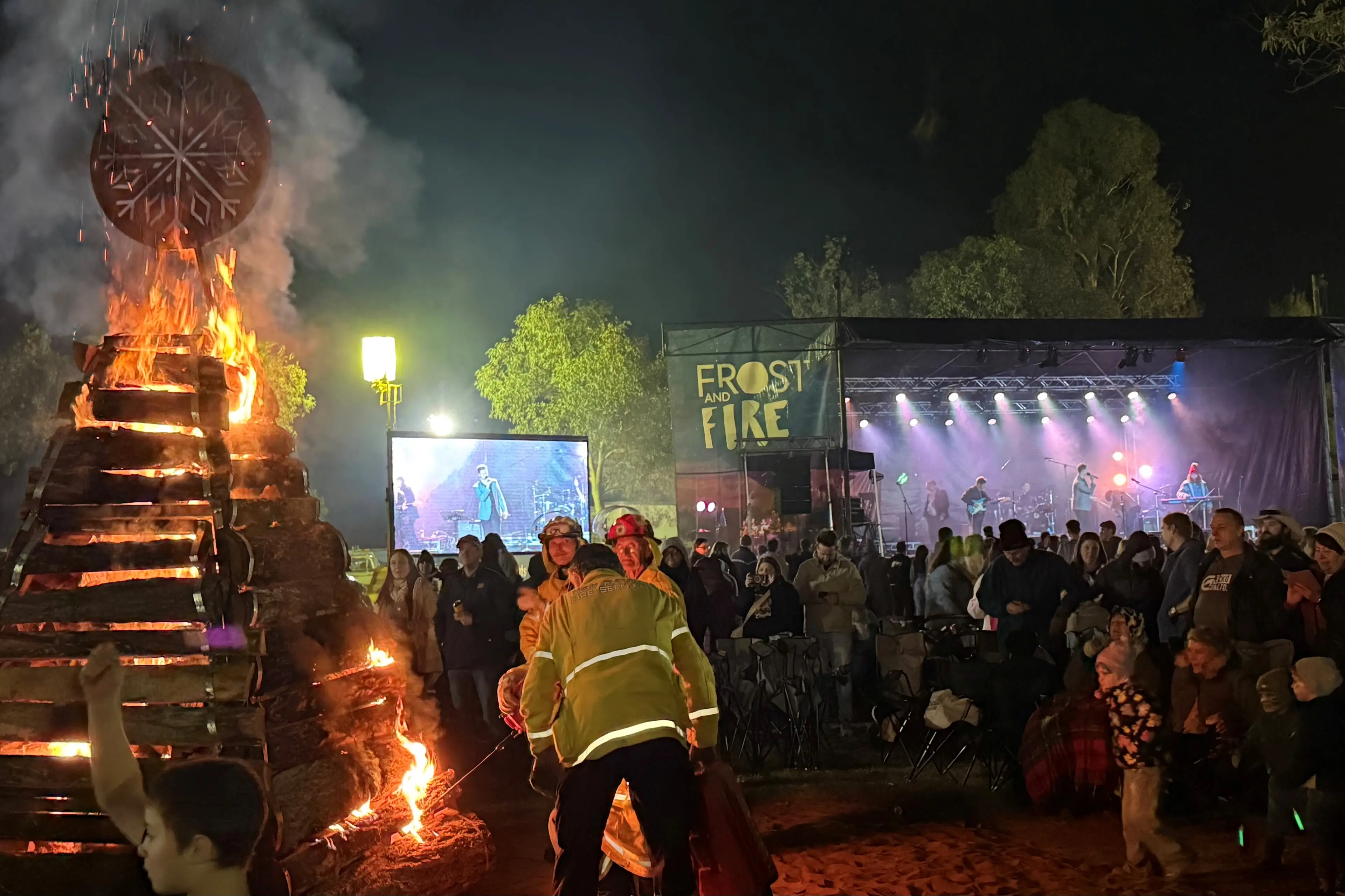 Frost and Fire set to light up Saturday night