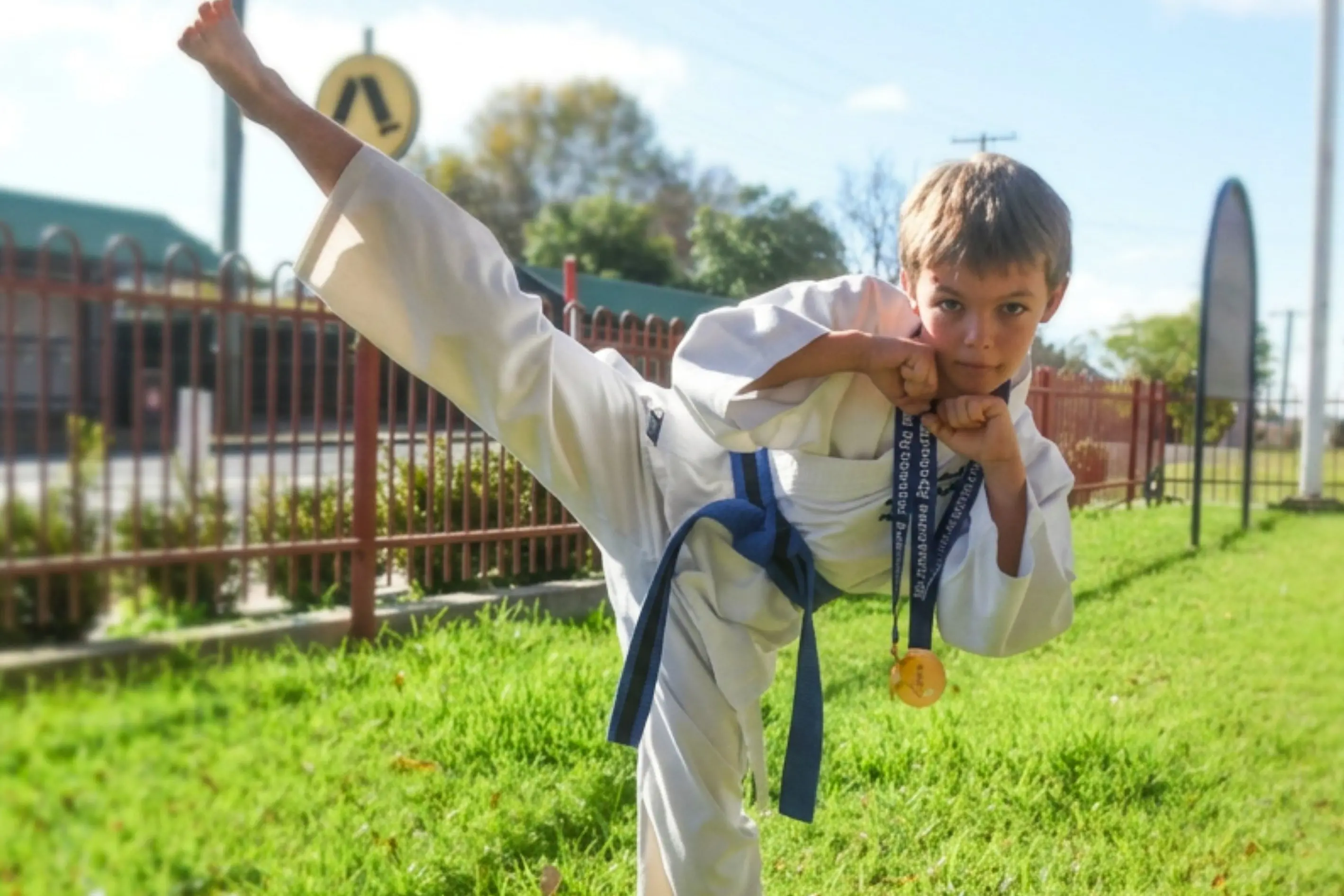 <p>Jack Morrison is a State champion winning gold in the 9 years lightweight Matsushima Kyokushin Australia State Championships and bronze in the non-contact division. </p>\\n