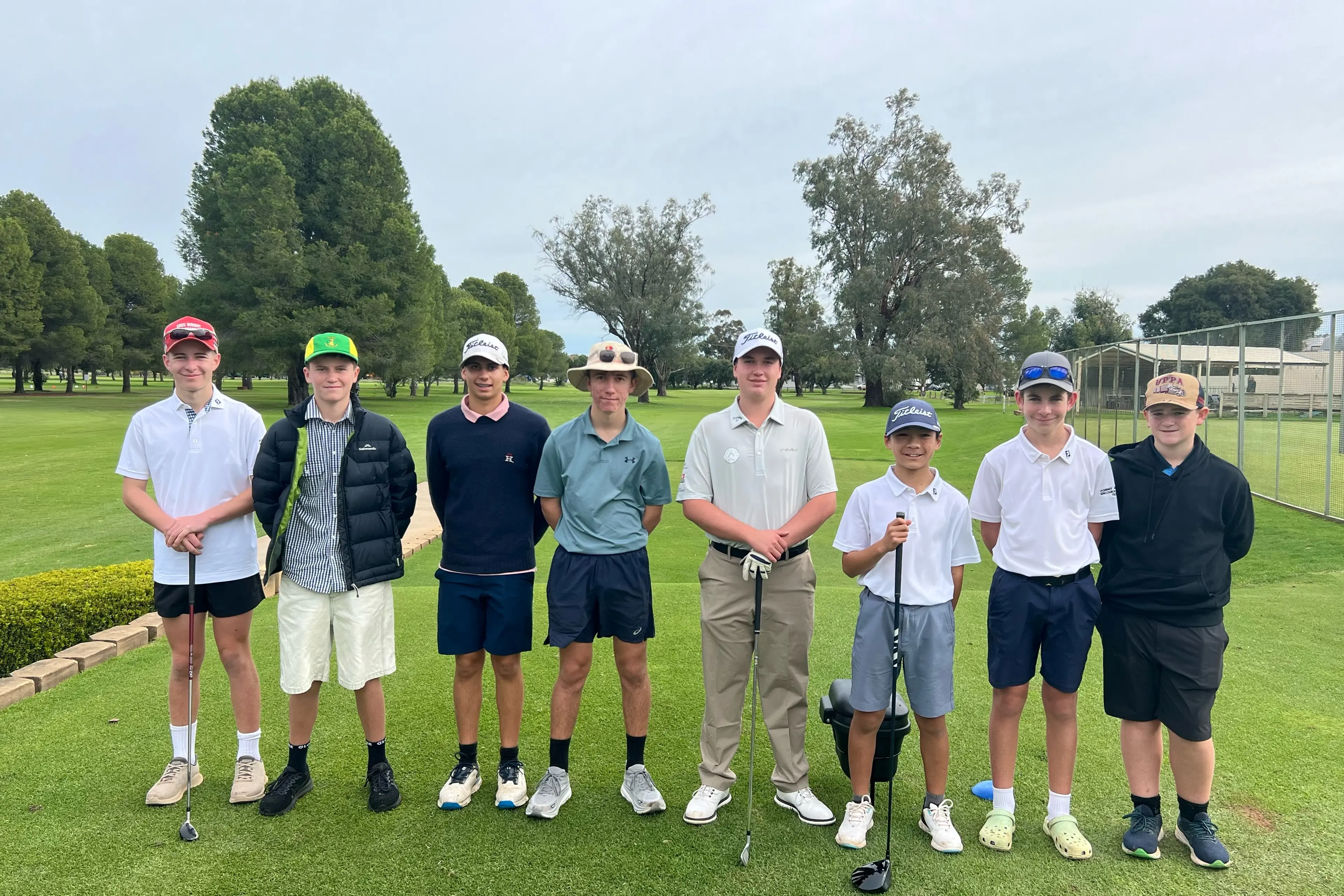 <p>The Encourage Shield Team of junior golfers from Forbes and Trundle played the local course on Saturday. </p>\\n