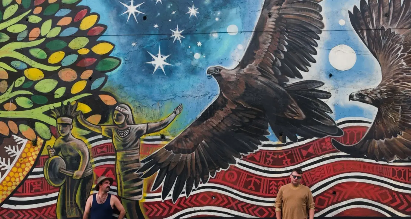 A cross-cultural yarn between two Central West creatives