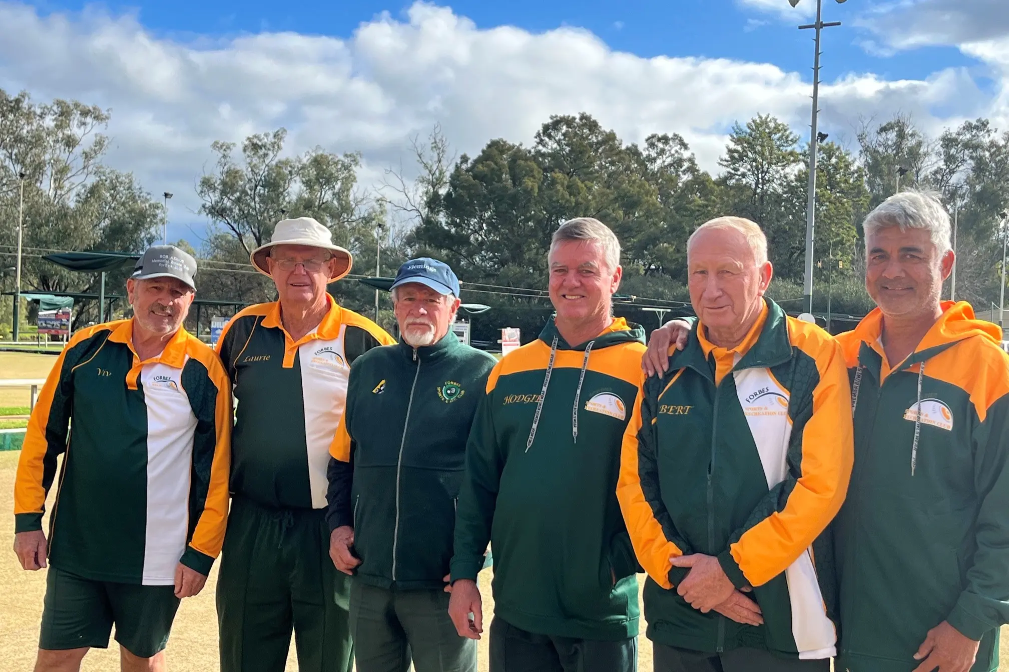 <p>Major Triples participants Viv Russell, Laurie Crouch, Glen Kearney, Ian Hodges, Bert Bayley, Shayne Staines. PHOTO: Tara Shaw</p>\\n