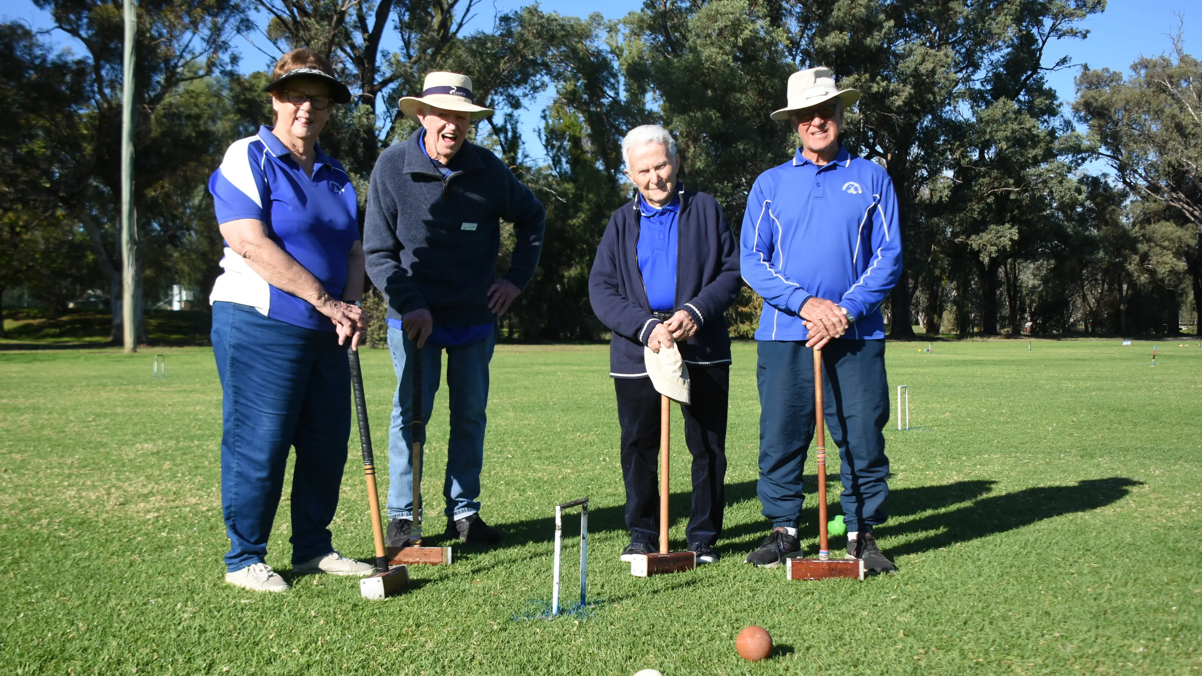 Come along and learn croquet with Forbes club