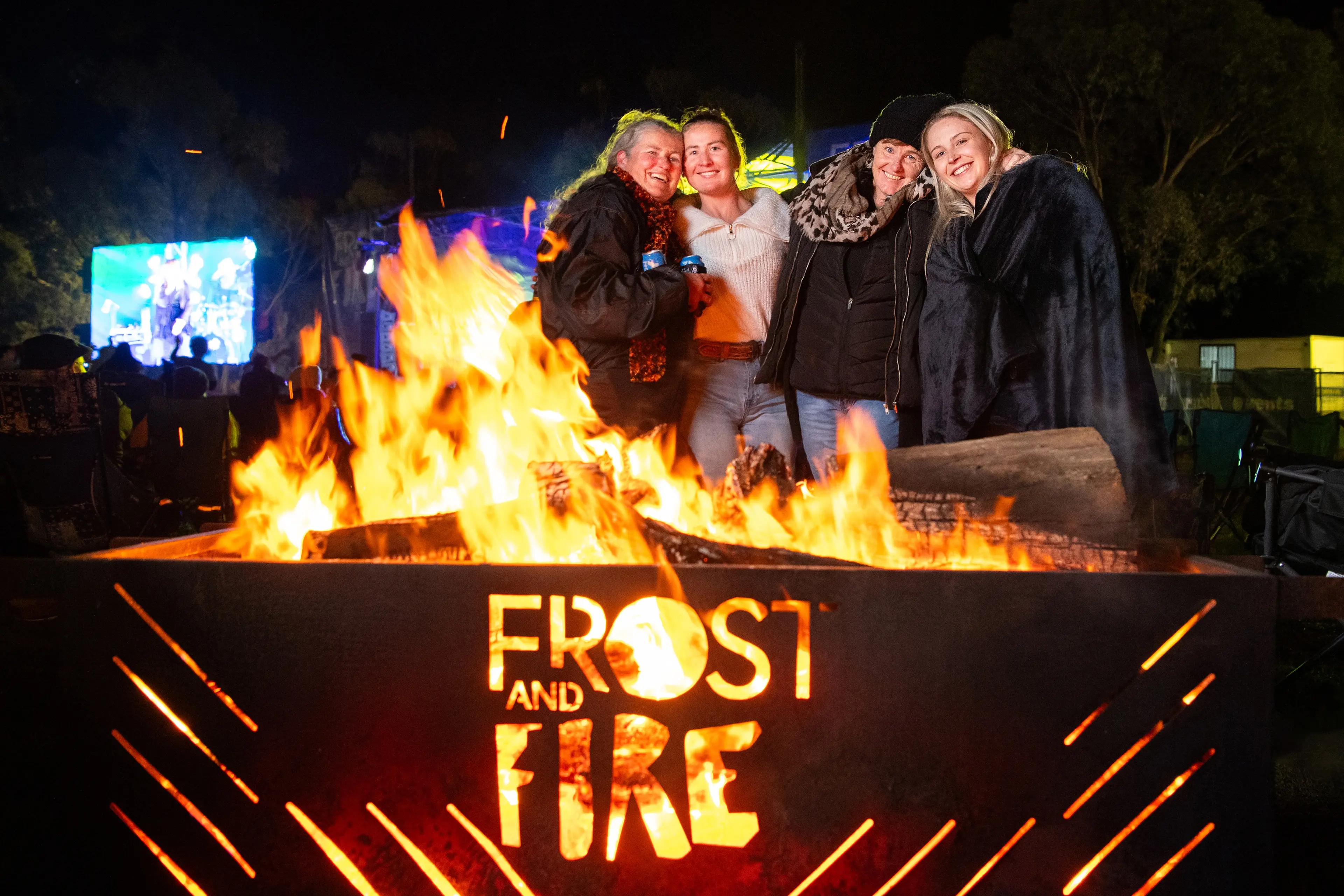 Thousands rug up for Frost and Fire 2026