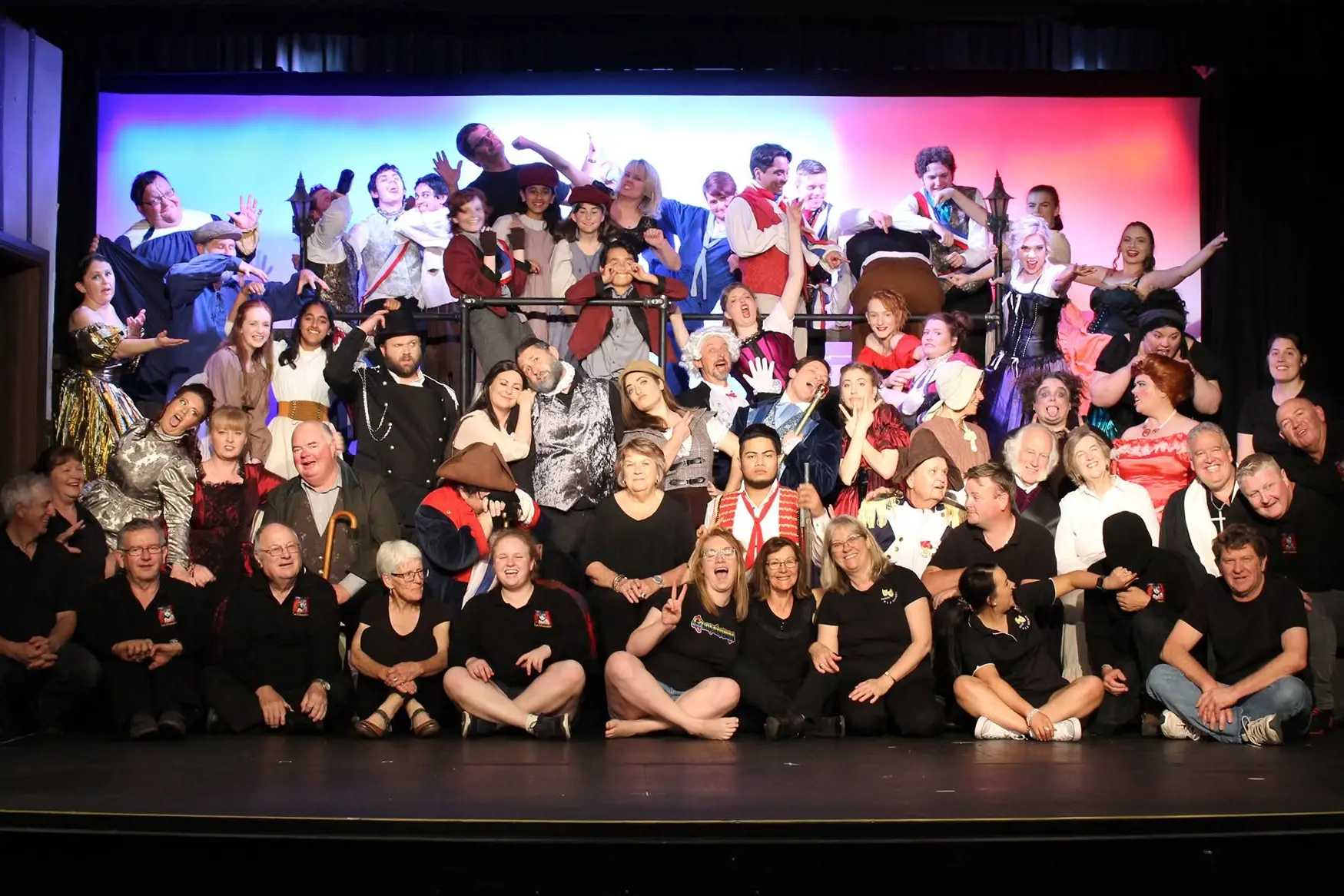 <p>A Parkes Musical and Dramatic Society iconic musical was Les Miserables in October 2019.</p>\\n