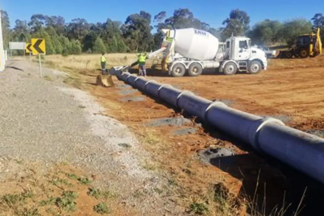 <p>culvert installation, earthworks, and the majority of pre-construction activities are complete.</p>\\n