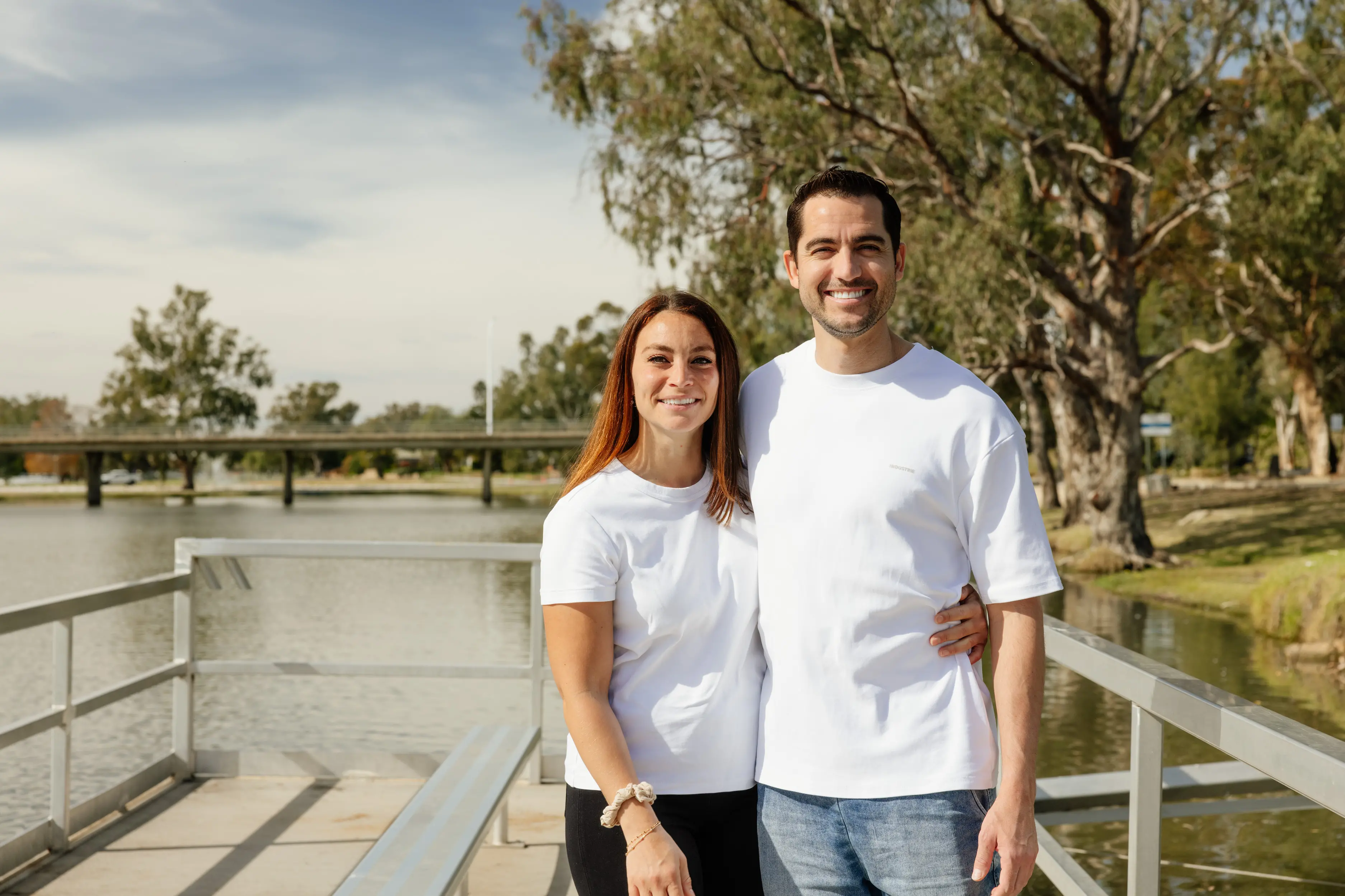 <p>Laura and Tiago moved to Forbes two years ago in search of work opportunities in a regional centre. PHOTO: Amy Whitfield Photography</p>\\n
