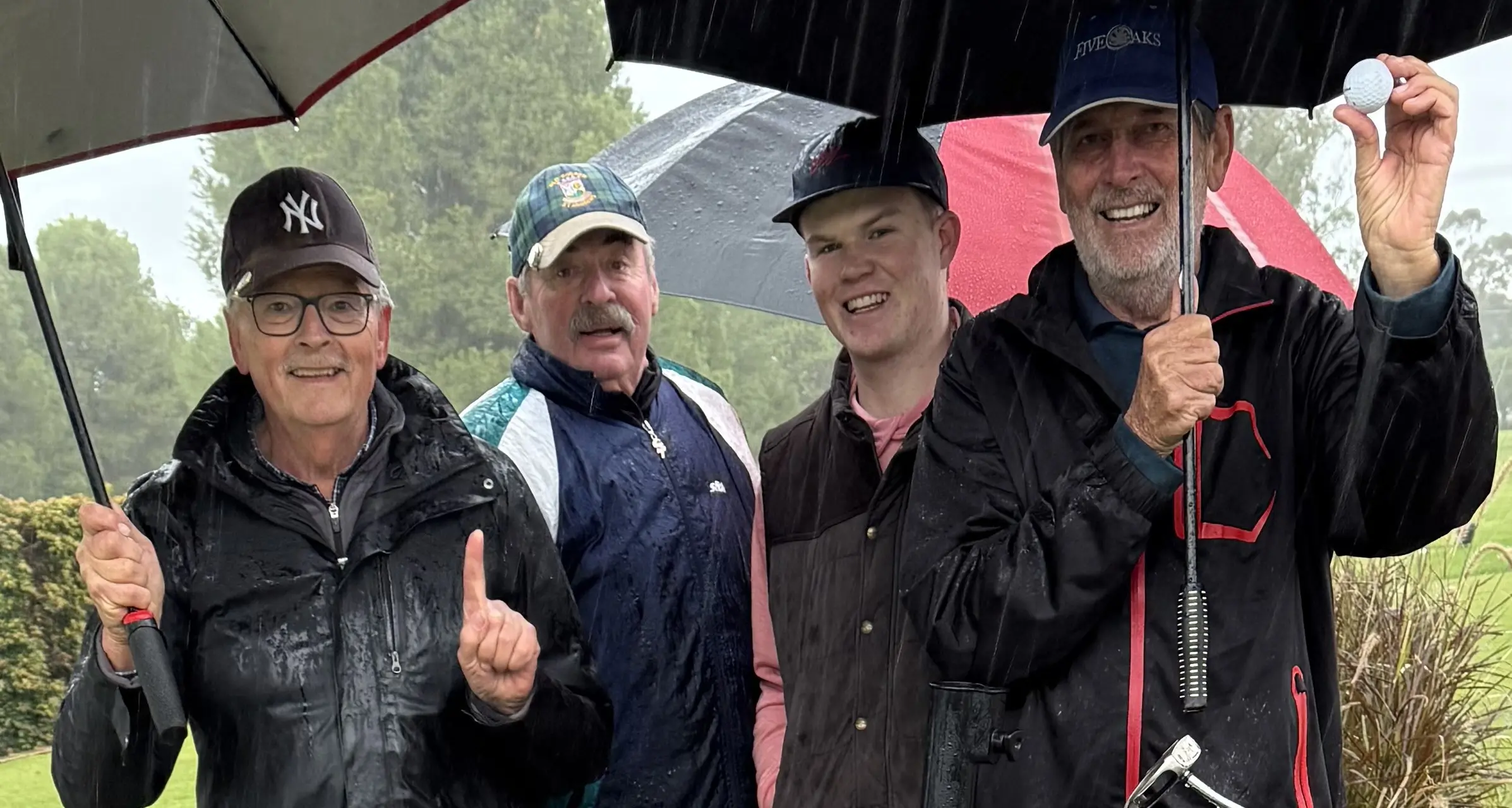Morgan scores a hole-in-one, Page wins monthly medal