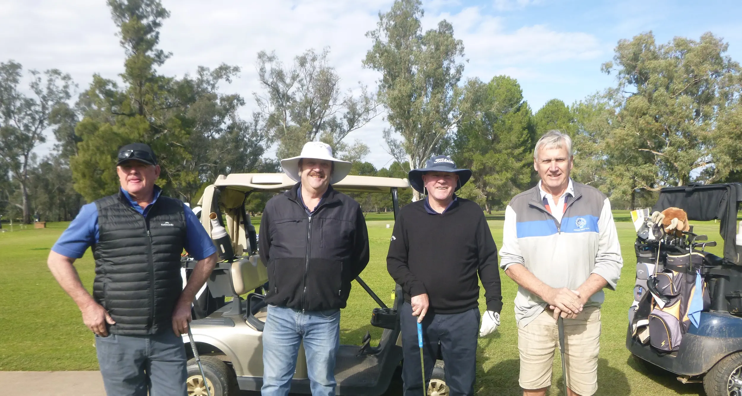 Cowhan leads way as greens test golfers
