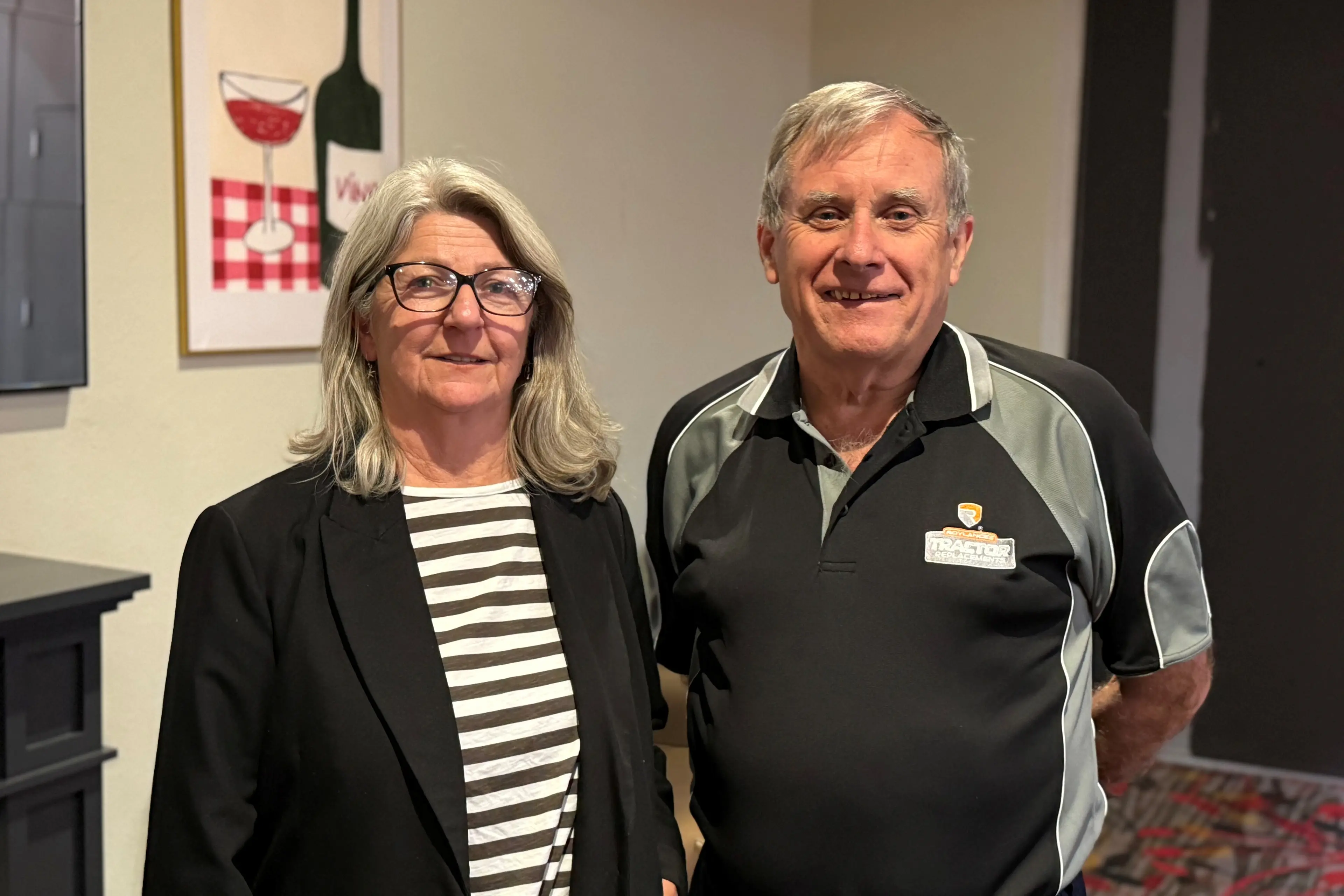 <p>Marg Duggan and Chris Roylance have been made the first life members of the Forbes Business Chamber. </p>\\n