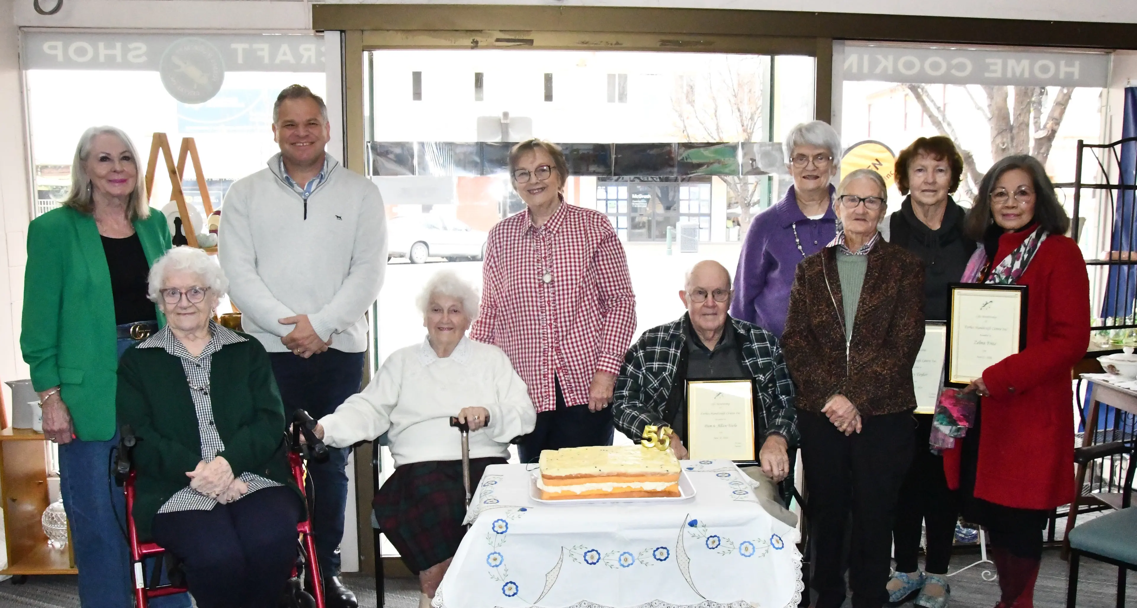 Handicraft Centre honours volunteers on 55th birthday
