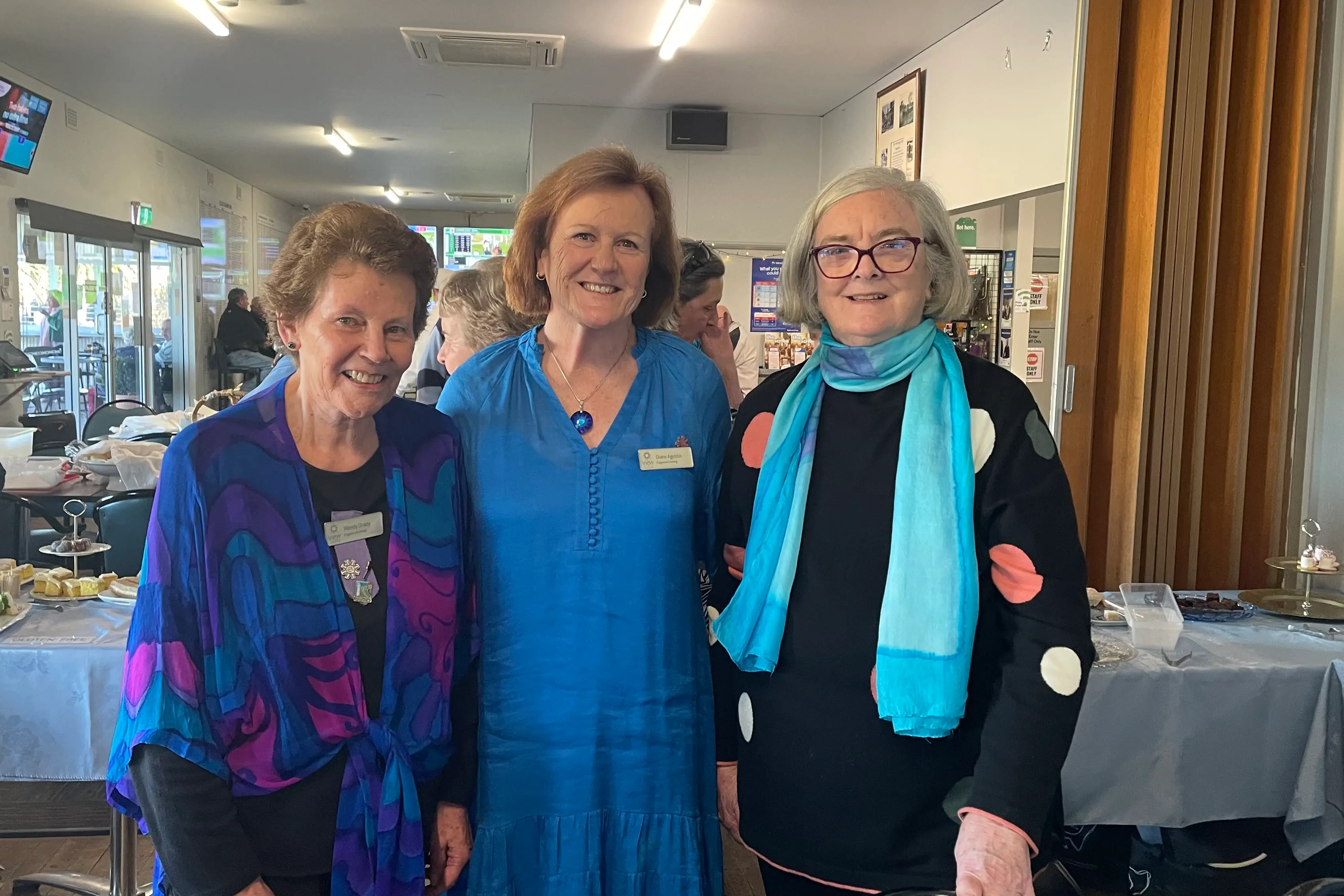 <p>Wendy Drady, Di Agustin and Margaret Broadbent. </p>\\n