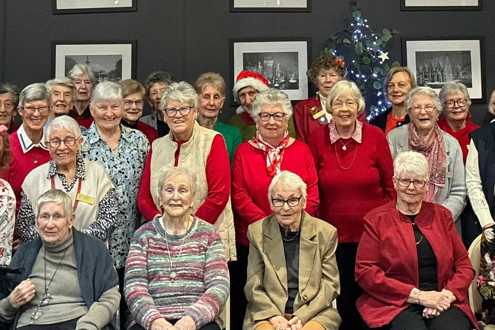 <p>View members and guests enjoying their Christmas in July.</p>\\n
