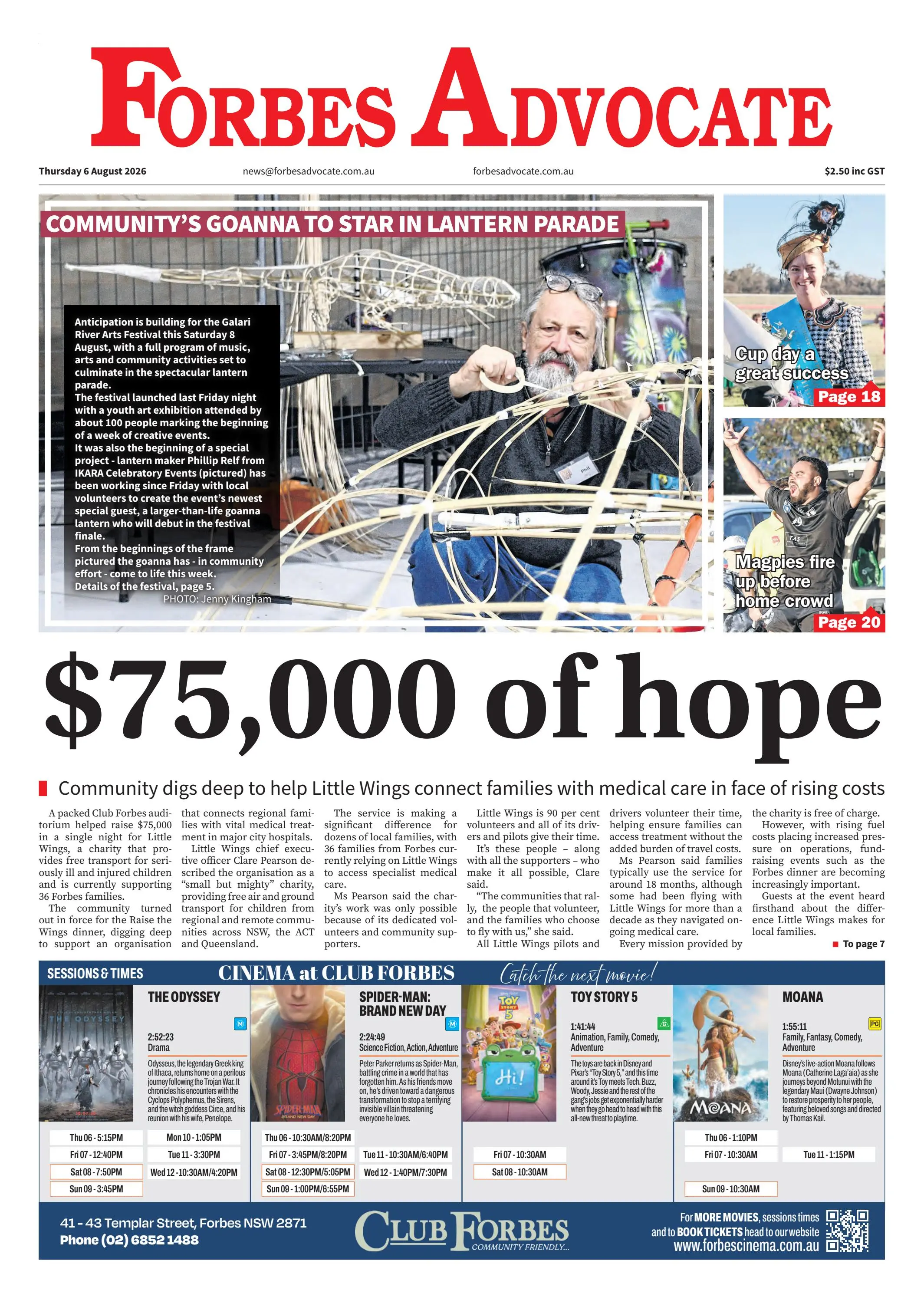 Forbes Advocate - Thursday 6 August 2026