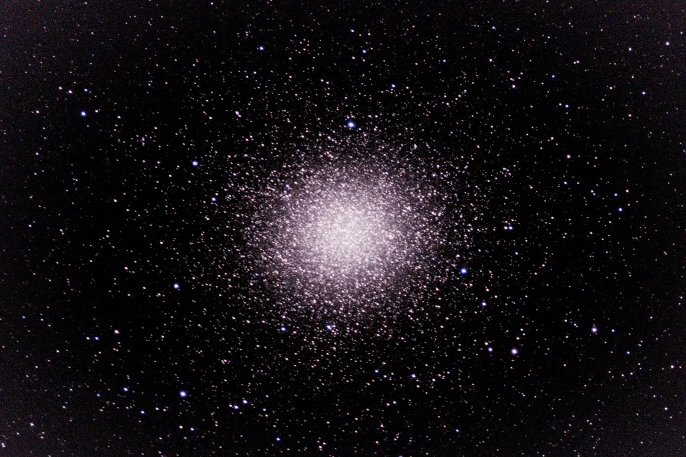 <p>The Omega Centuari Globular Cluster can be found in the southern sky and consists of hundreds of thousands of older stars grouped by gravity into a spherical or globe shape. PHOTOS: Alex Abbey</p>\\n