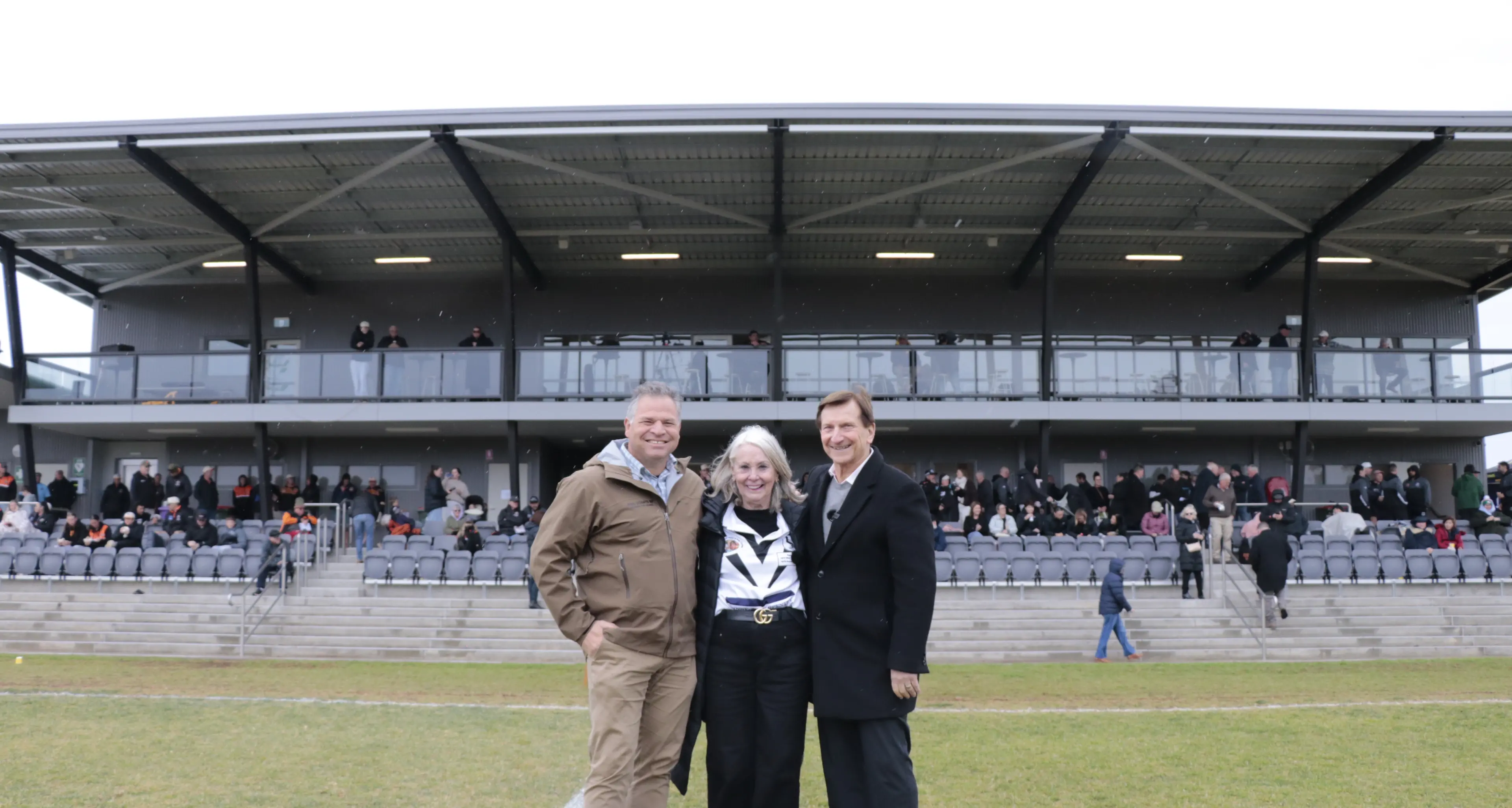 Grandstand investment sets stage for sports stars of future