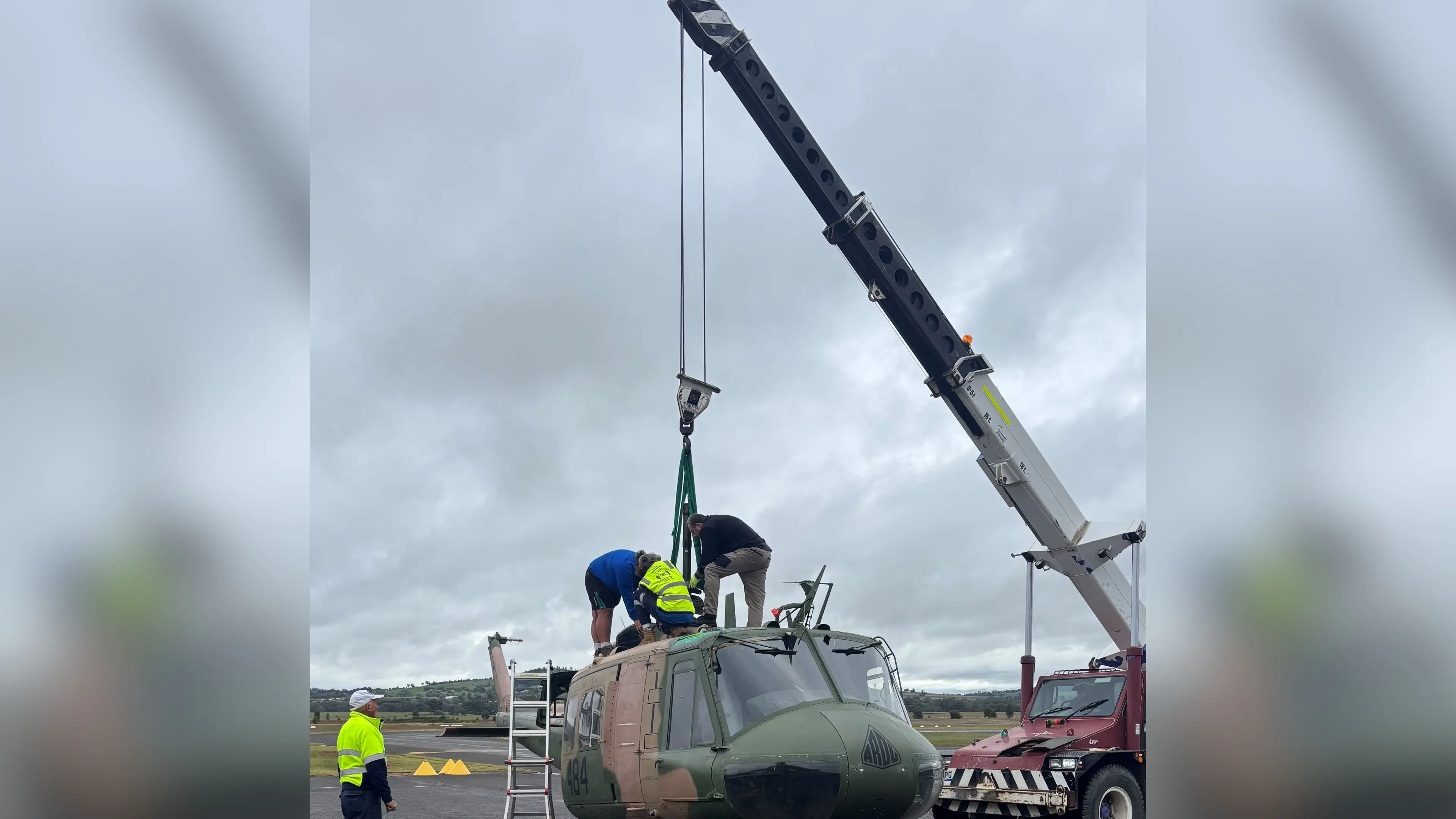 From battlefield to museum: Iconic Huey's 1000km trek to Parkes