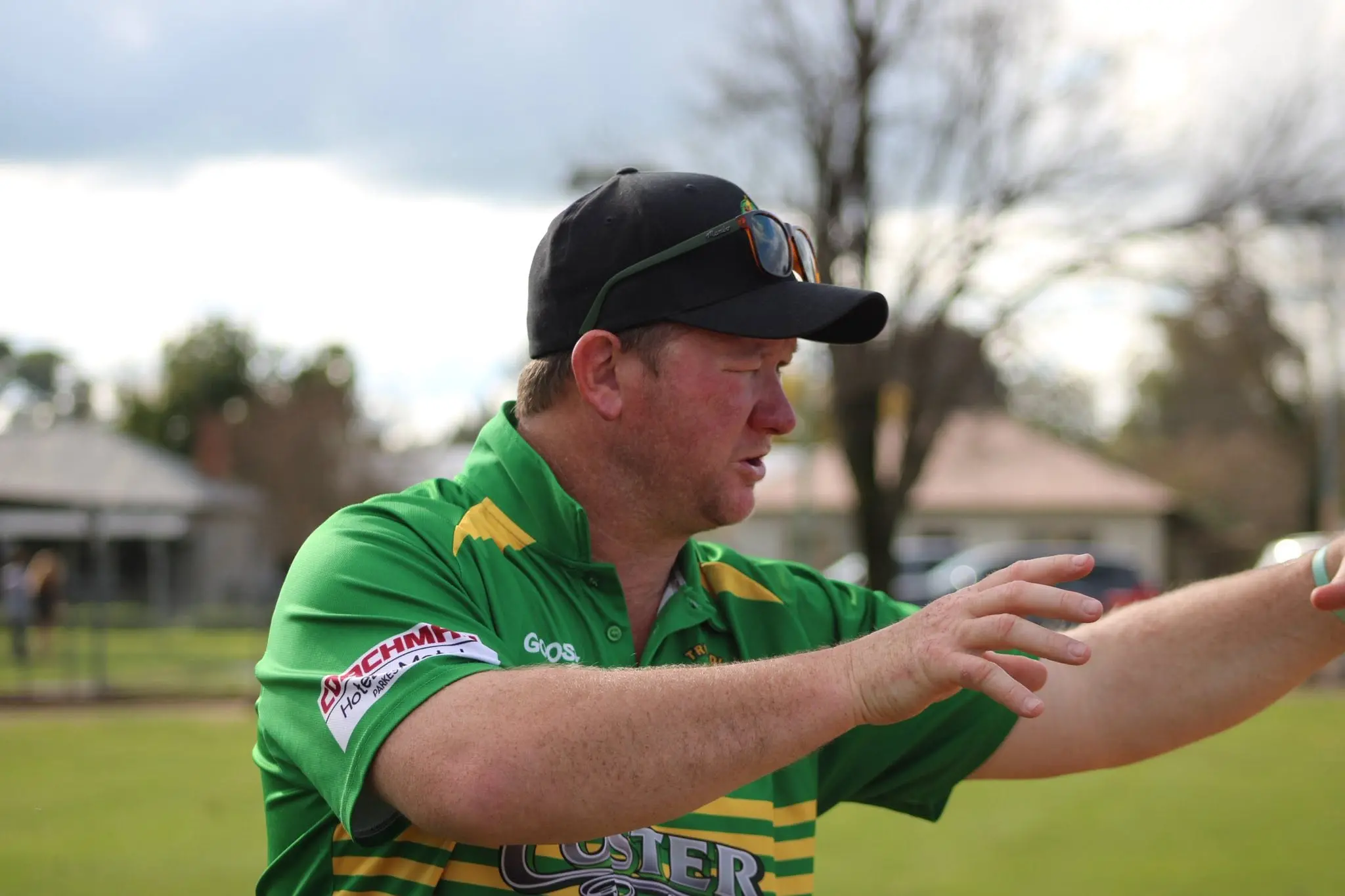 <p>Trundle Boomers captain coach Adam Hall.</p>\\n