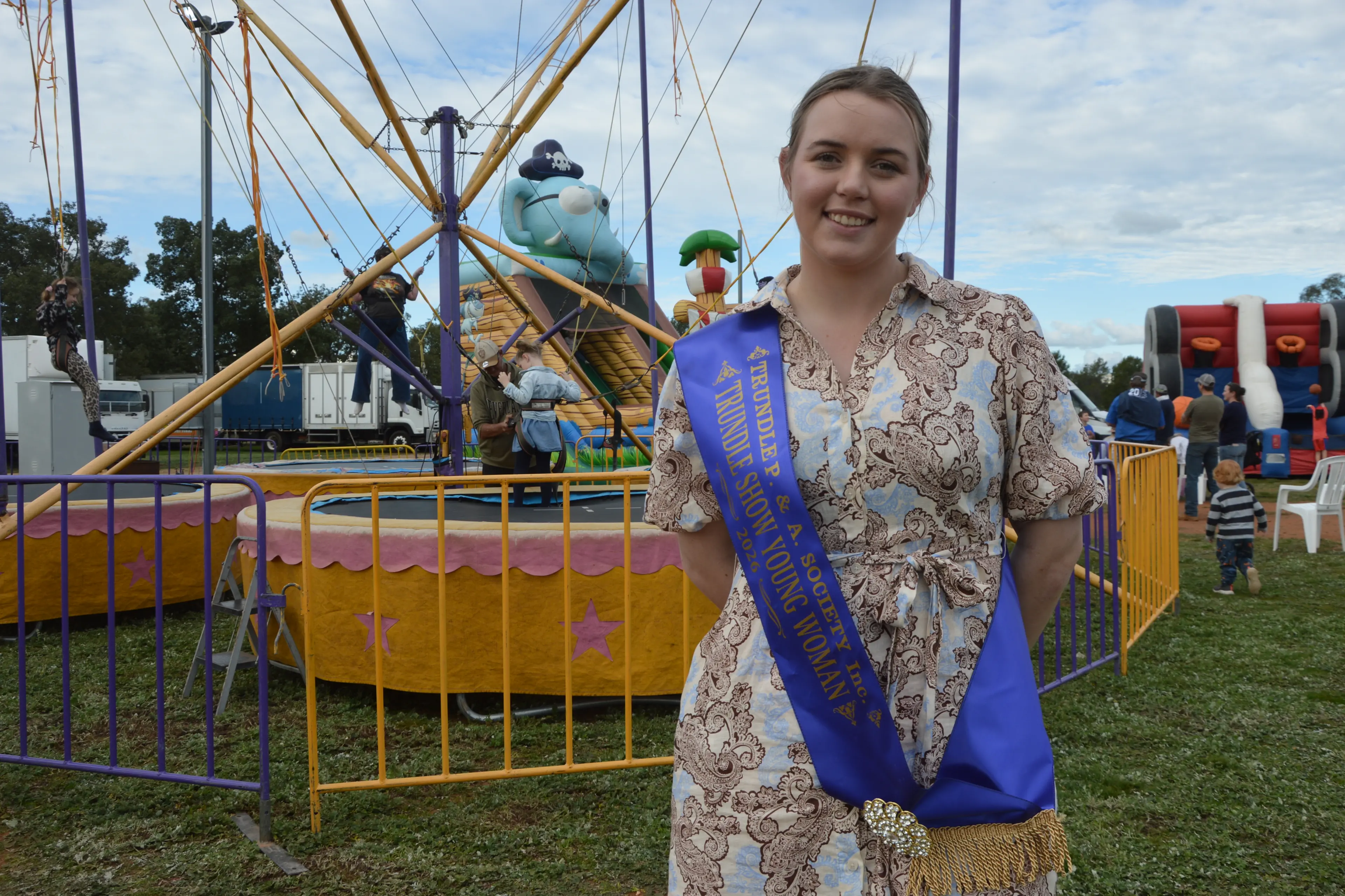 <p>Laura Rusten loves living in and supporting rural communities, she is the 2026 Trundle Show Young Woman. PHOTO: Christine Little</p>\\n