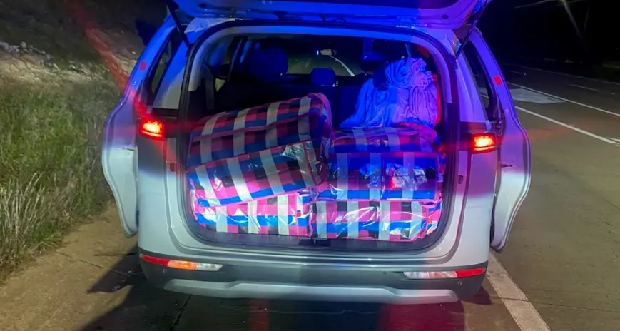 Commercial cannabis haul seized near Yass