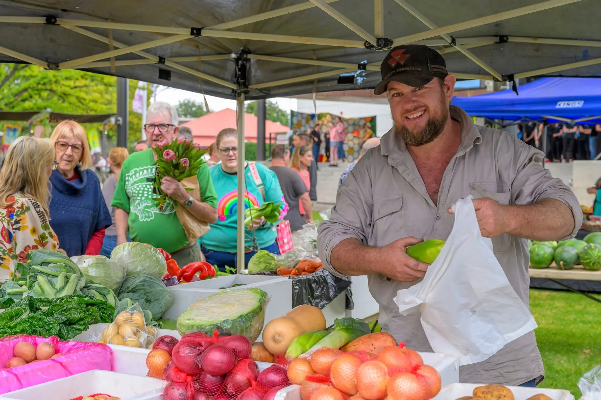 <p>Troy Bourke from Neurea Fresh Produce has been a regular vendor at previous Homegrown Parkes events, and he might be making an appearance again this Saturday.</p>\\n