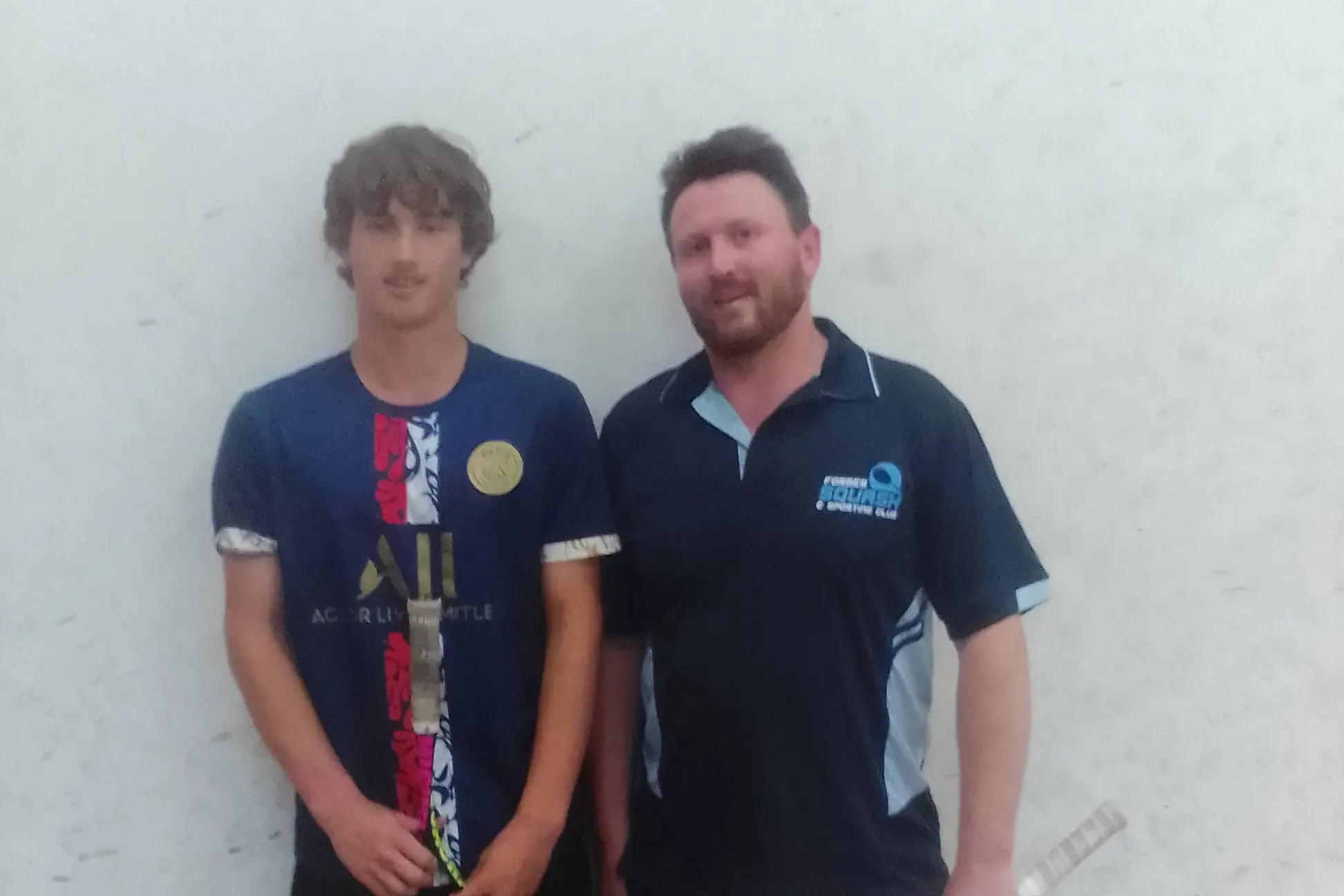 <p>Hunter Bilsborough and Tim Coombs post match.</p>\\n