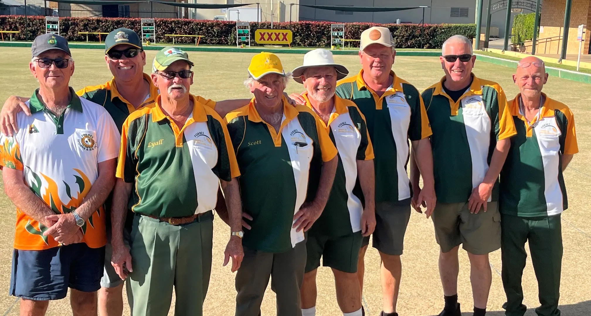 Take the greens for tournament